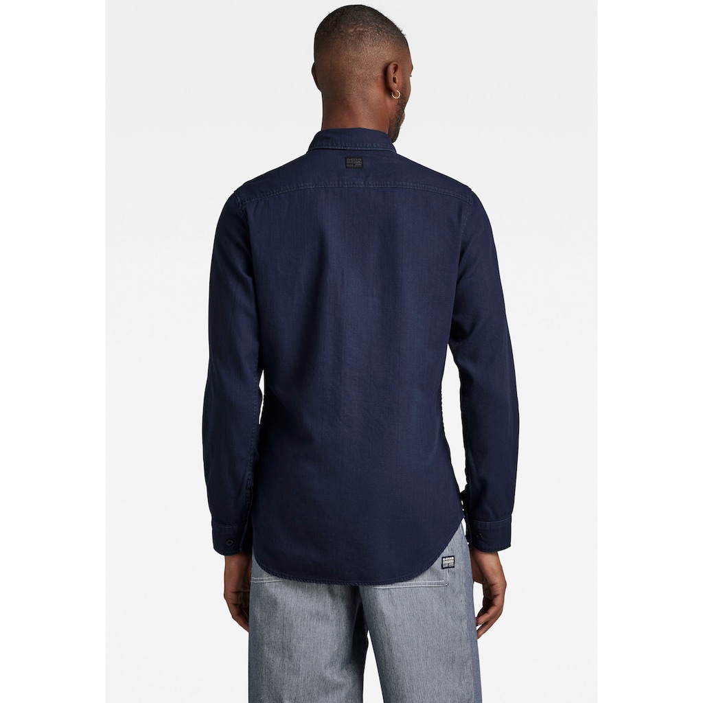 G-Star RAW Langarmhemd »Marine Slim«