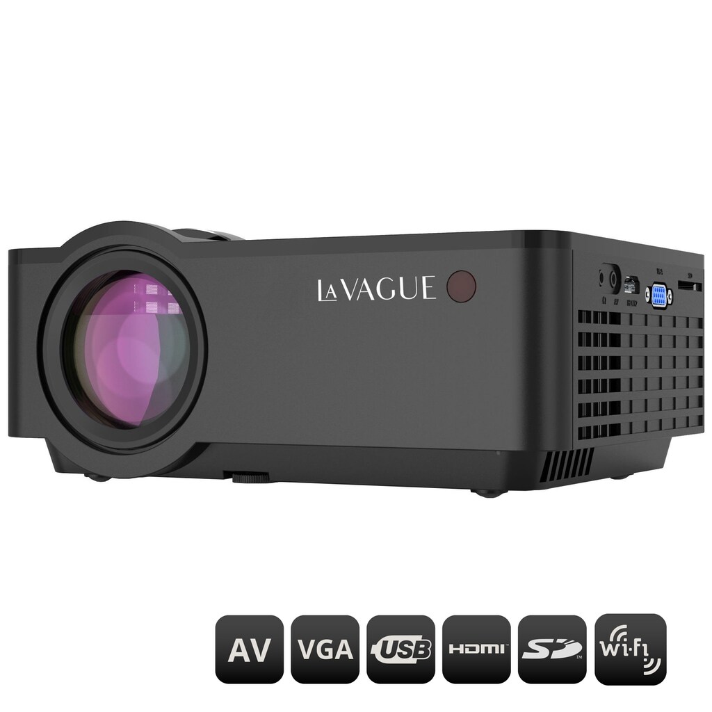 LA VAGUE LCD-Beamer »LED-Projektor inkl. LV-STA100FP LV-HD340 Wi-Fi BUNDLE«