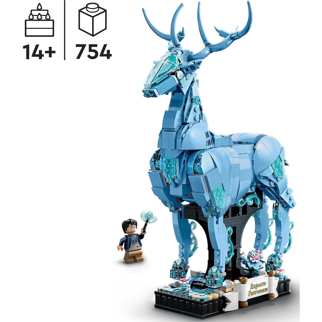 LEGO® Konstruktionsspielsteine »Expecto Patronum (76414), LEGO® Harry Potter«, (754 St.)
