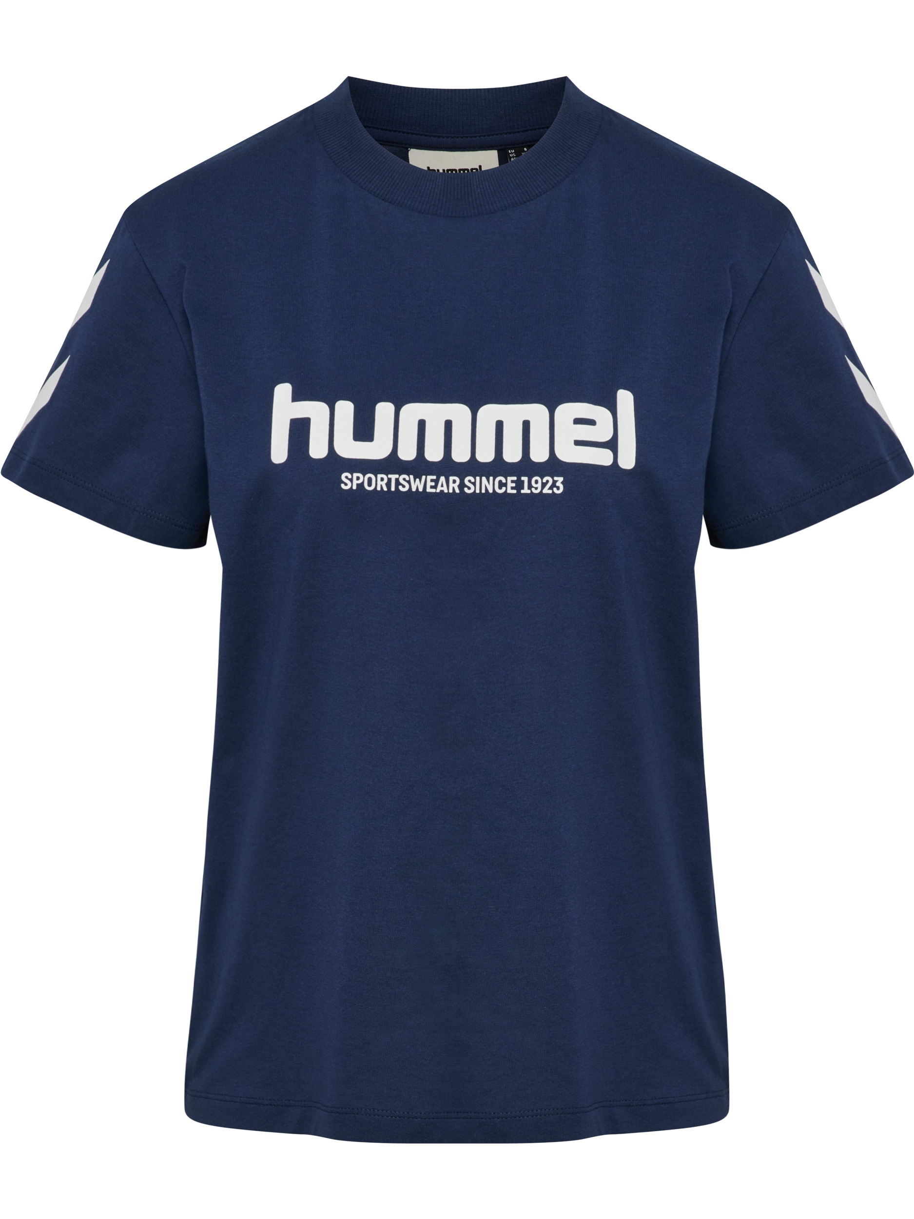 hummel T-Shirt »hmlLEGACY 2.0 W T-SHIRT S/S« sportlicher Stil, kurze Ärmel, aus Baumwolle