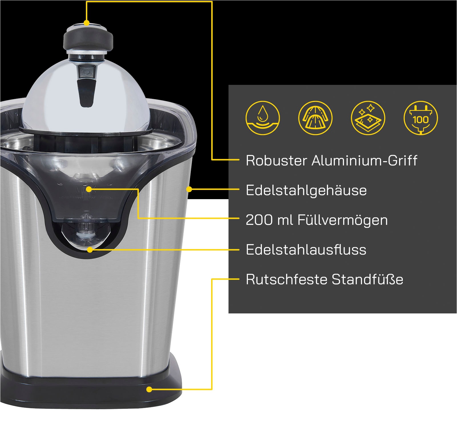 Gutfels Entsafter »JUICE 3020«, 100 W