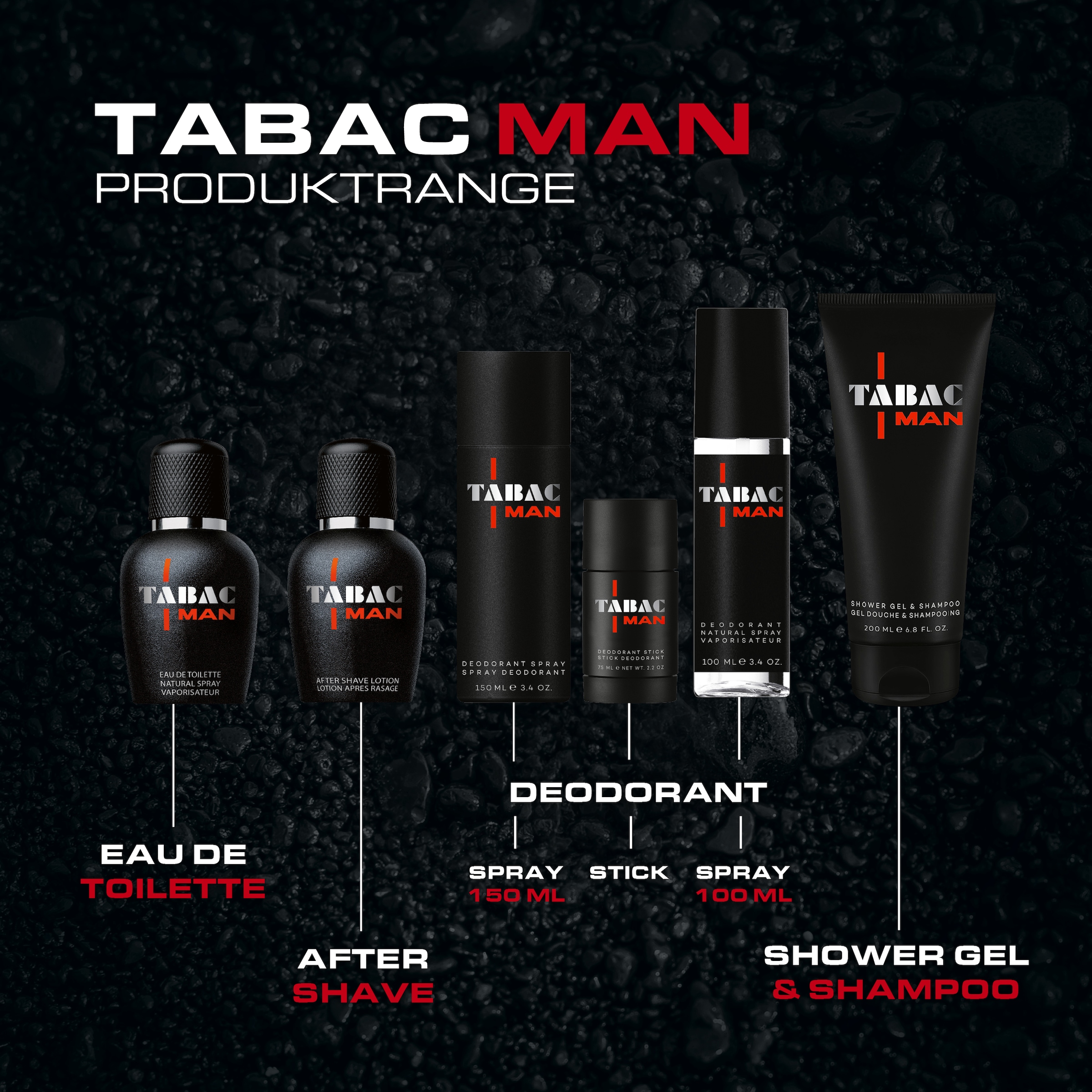 Tabac Original Eau de Toilette »TABAC MEN« EdT 50 ml Natural Spray