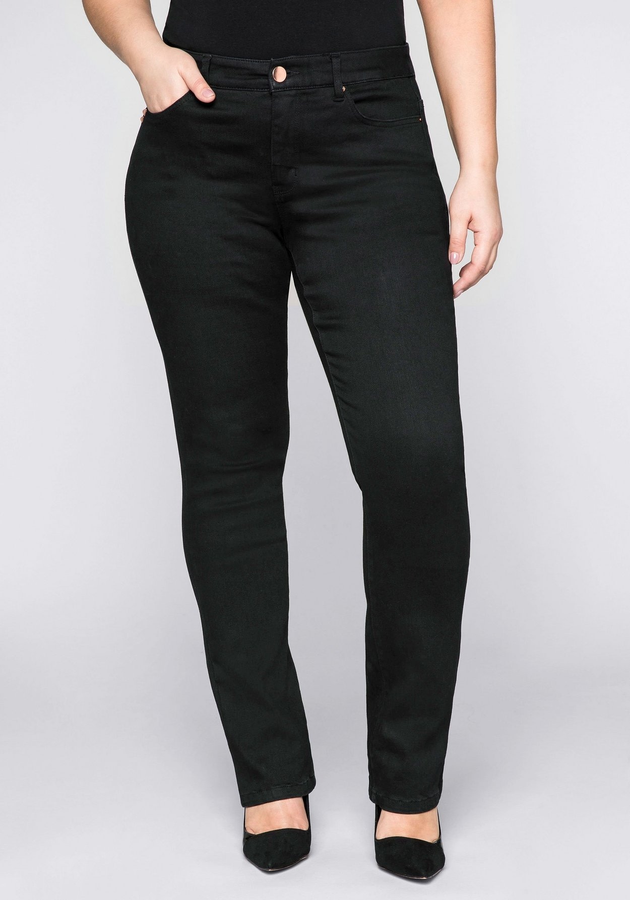 Sheego Gerade Jeans »Jeans mit Bodyforming-Effekt«