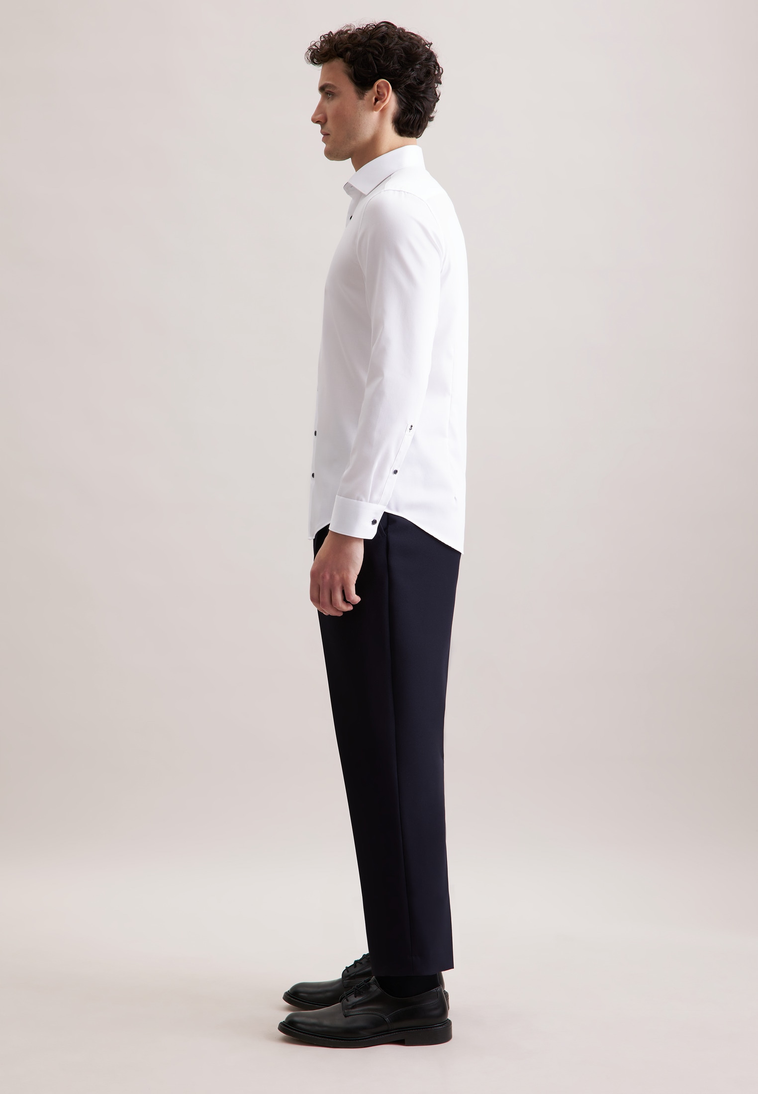 seidensticker Businesshemd »Schwarze Rose« Slim 1/1 Kentkragen Uni