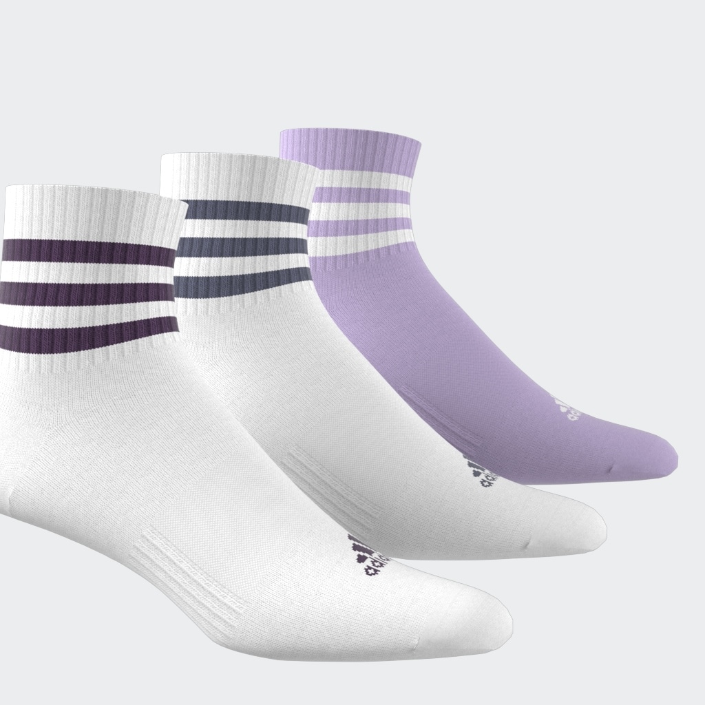 adidas Performance Funktionssocken »3STREIFEN CUSHIONED SPORTSWEAR MIDCUT SOCKEN, 3 PAAR«, (3 Paar)