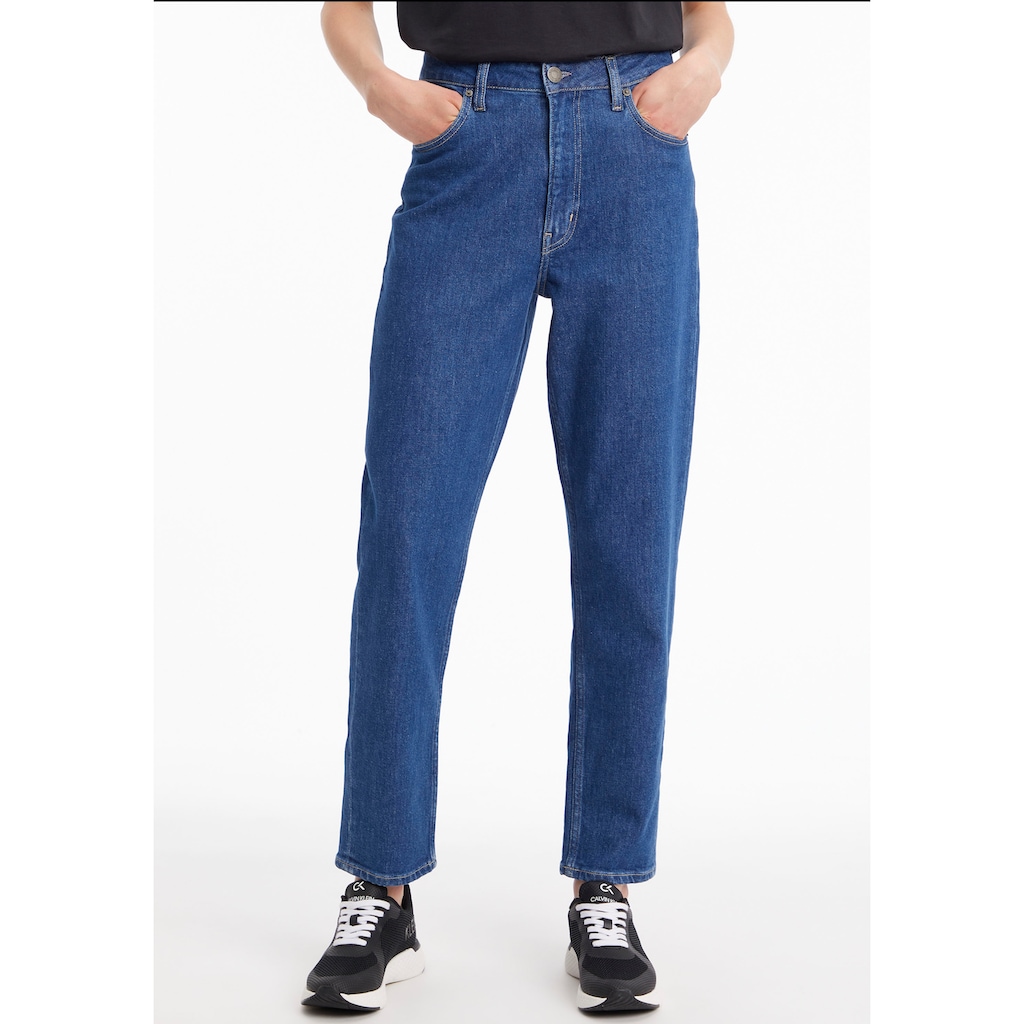 Calvin Klein Tapered-fit-Jeans »HR TAPERED MID BLUE«