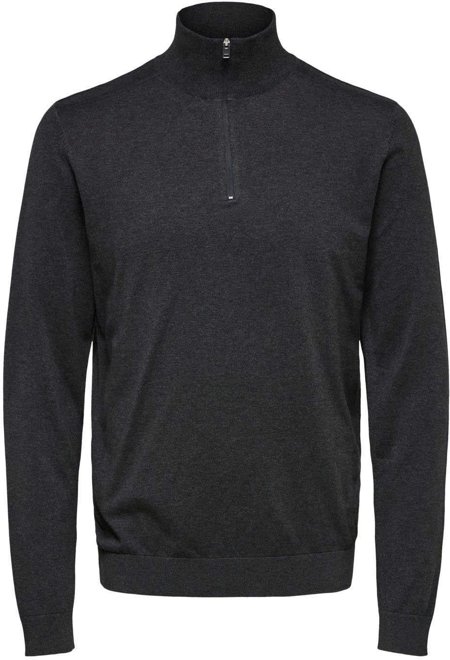 SELECTED Troyer »SLHBERG HALF ZIP CARDIGAN NOOS« Baumwolle, regular fit