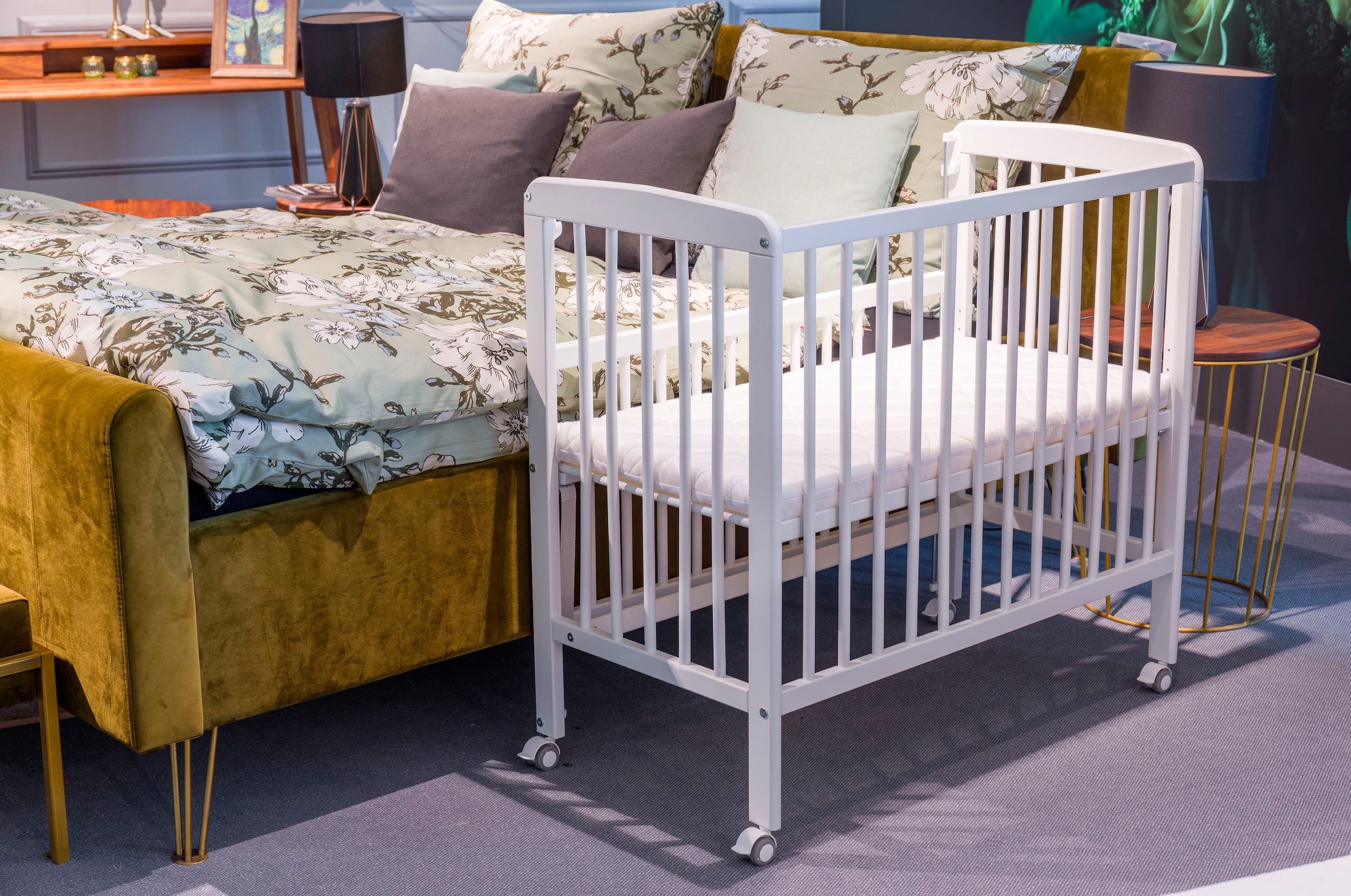 Fillikid Beistellbett »Nino« inkl. Matratze; Made in Europe