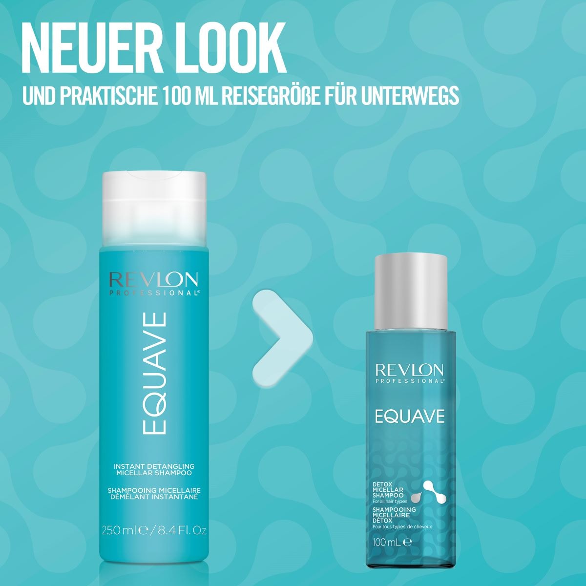 REVLON PROFESSIONAL Haarshampoo »Haarshampoo Equave Detox Micellar Shampoo, Alle Haartypen 100 ml«