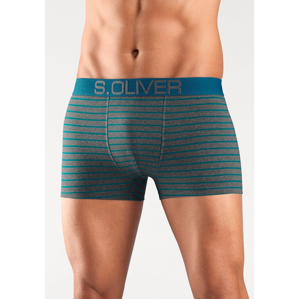 s.Oliver Boxer, (Packung, 4 St.)