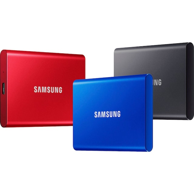Samsung externe SSD »Portable SSD T7«, Anschluss USB 3.2 ➥ 3 Jahre XXL  Garantie | UNIVERSAL