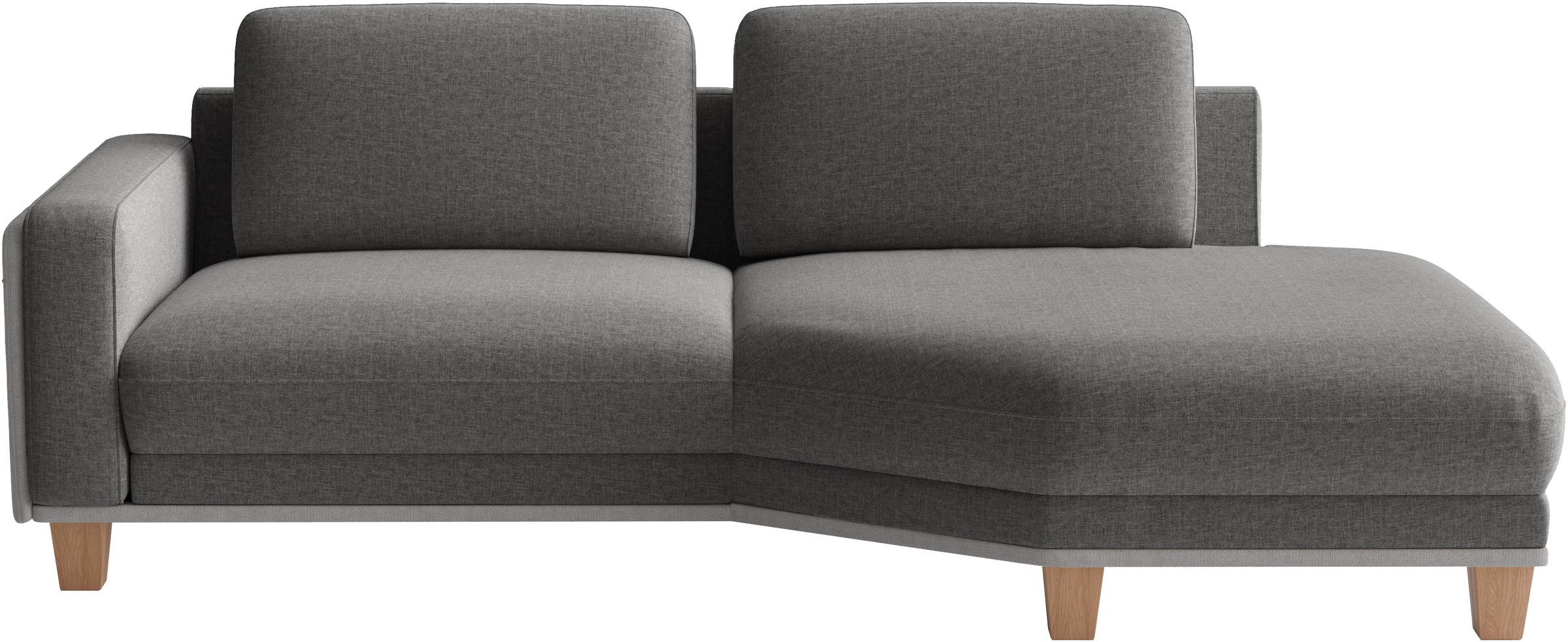 sit&more Ecksofa »Concept« Modernes Sofa in drei Fußfarben zur Auswahl