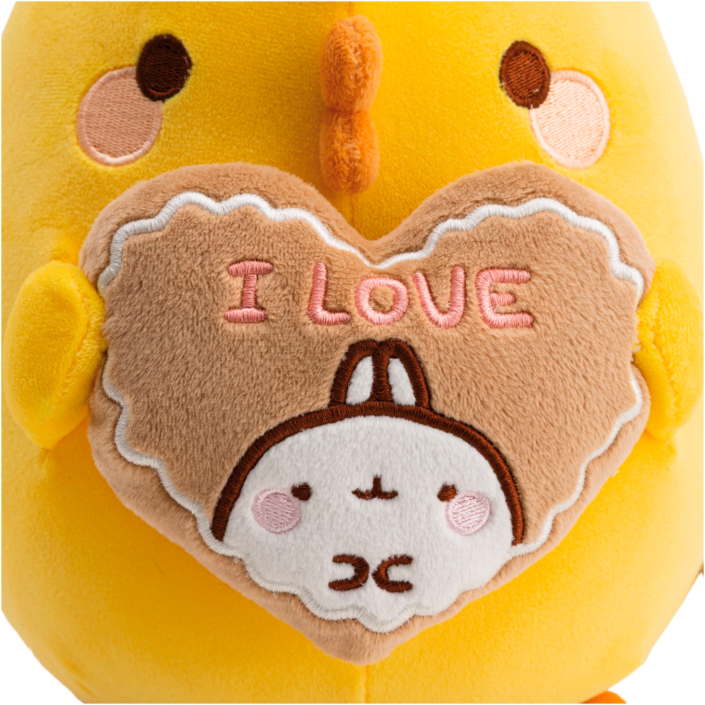 Nici Kuscheltier »MOLANG, Piu Piu mit Lebkuchenherz 24cm« in Geschenkverpackung