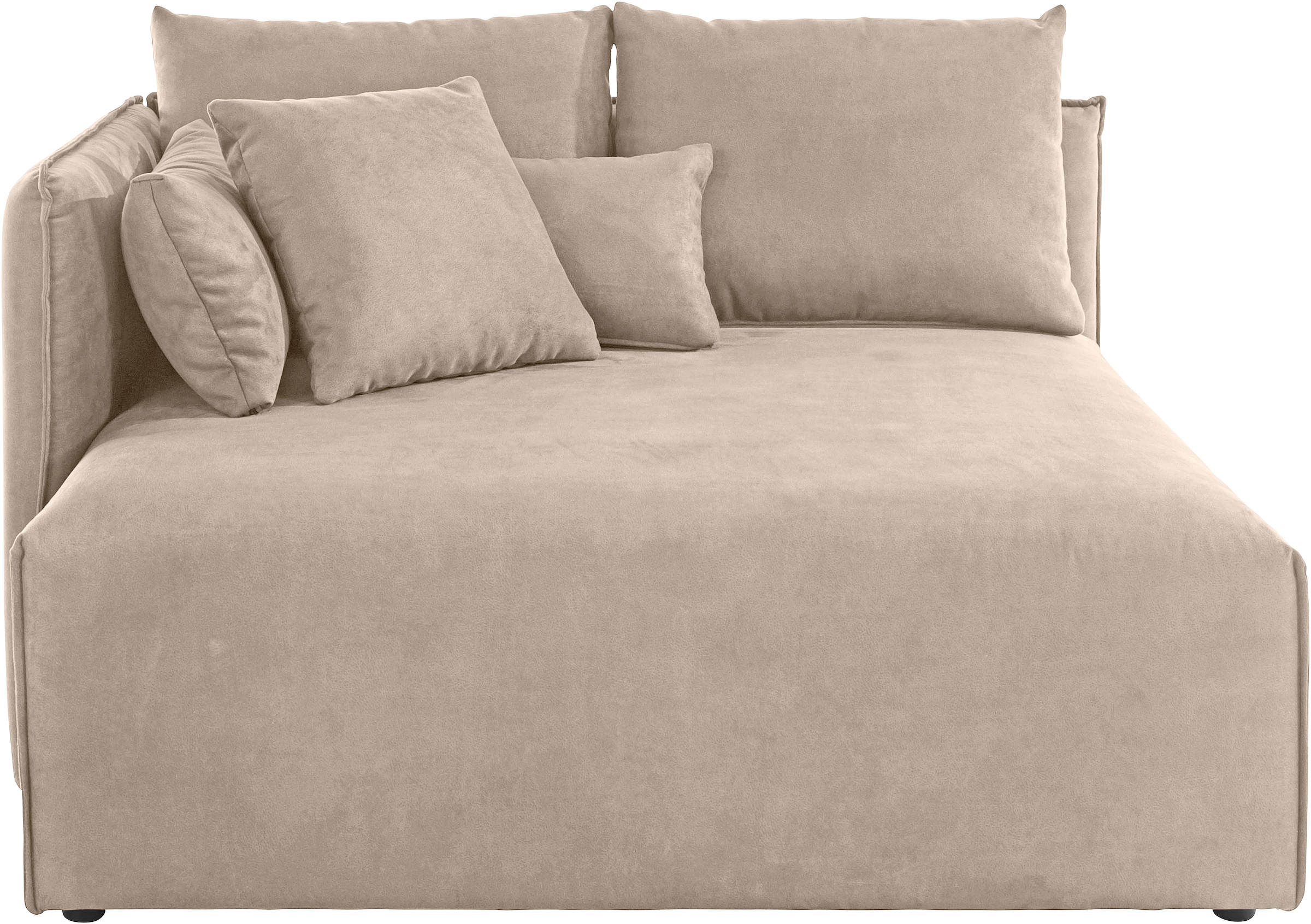andas Ottomane »Nöre«, kurzes Lounge-Modul - zum Zusammenstellen, Breite 138 cm, Tiefe 128 cm