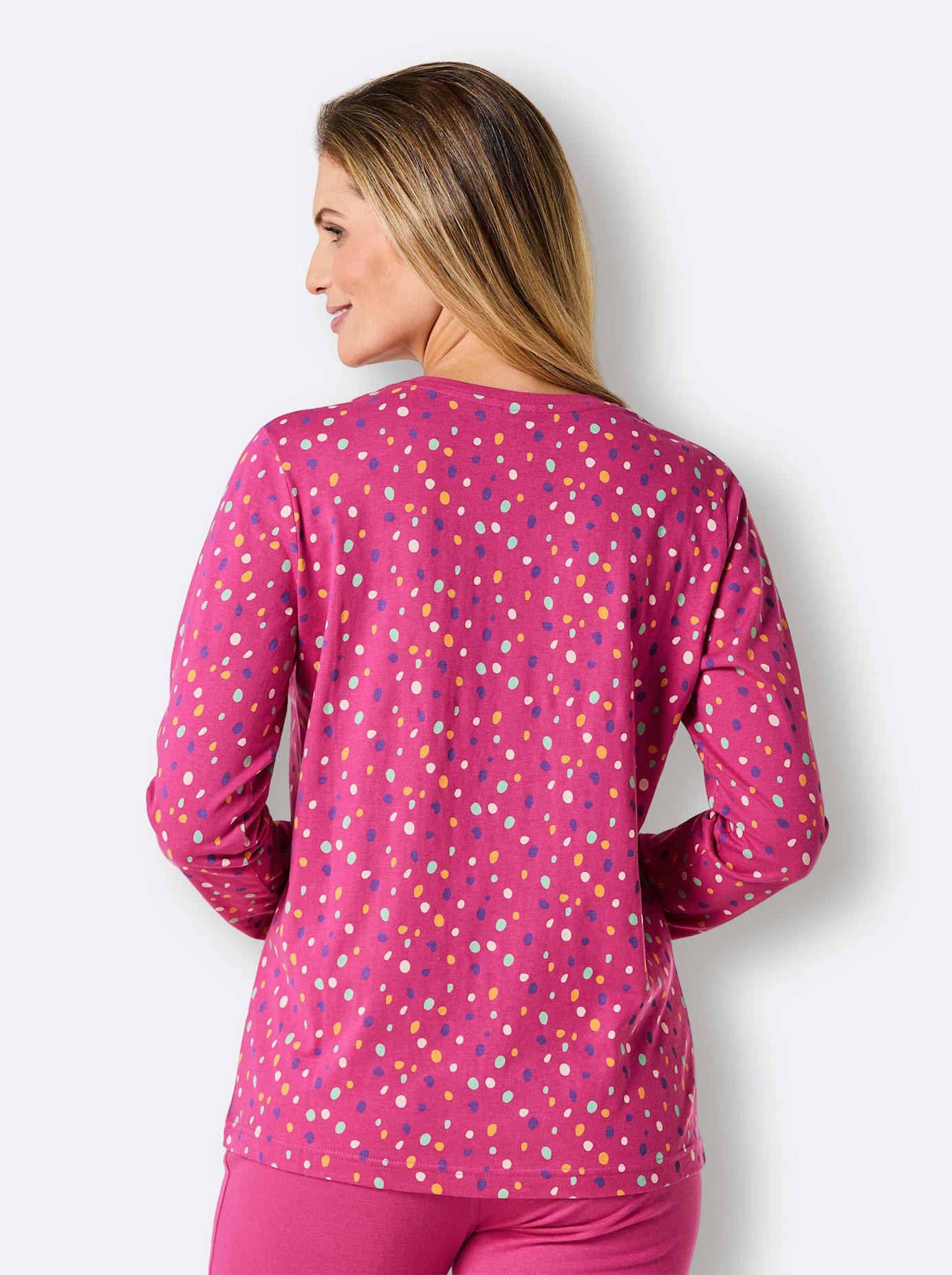 wäschepur Langarmshirt »Schlafanzug-Shirt«, (1 tlg.)