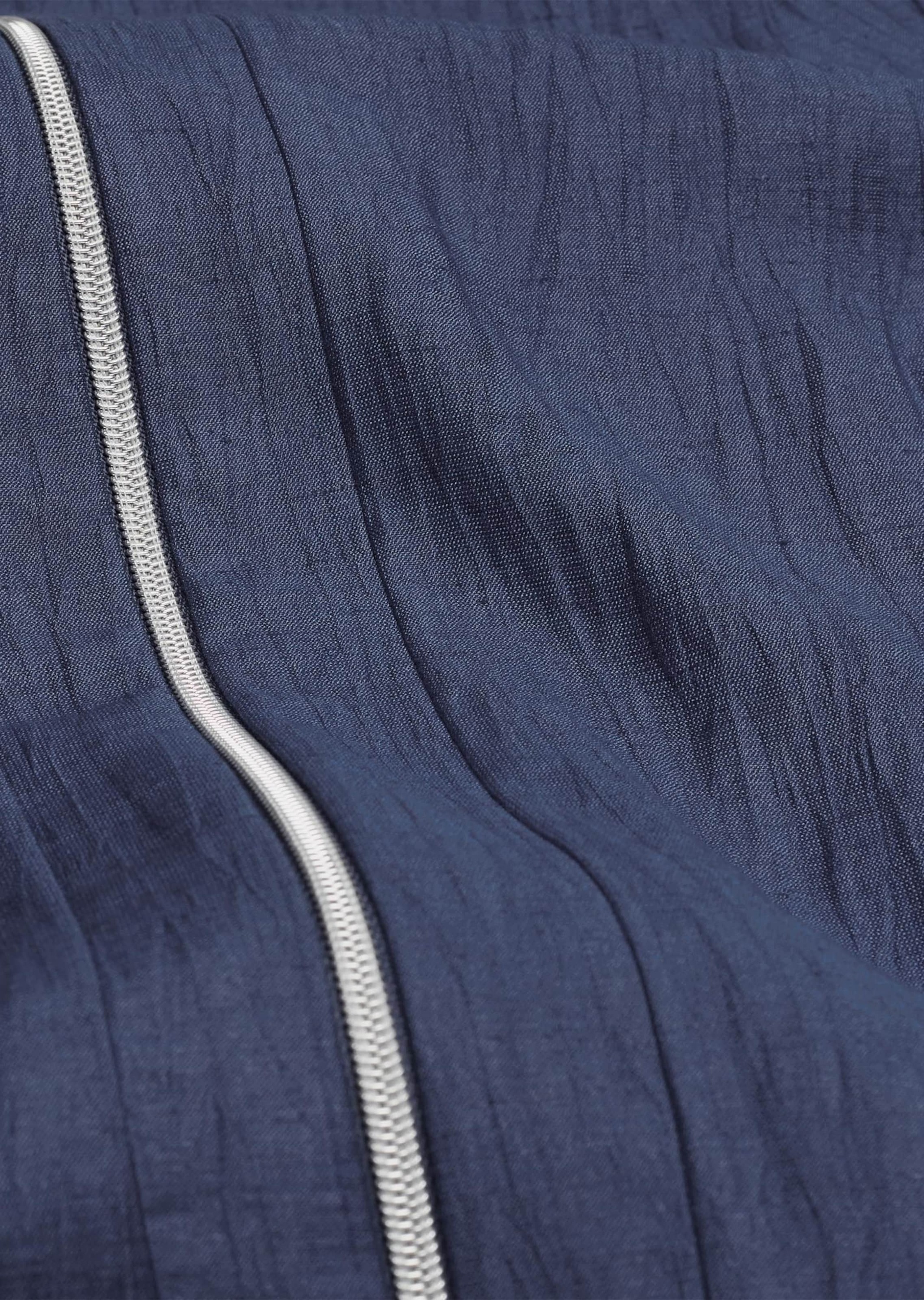 GOLDNER Jackenblazer »Kurzgröße Leichter Struktur-Blazer mit Reißverschluss«