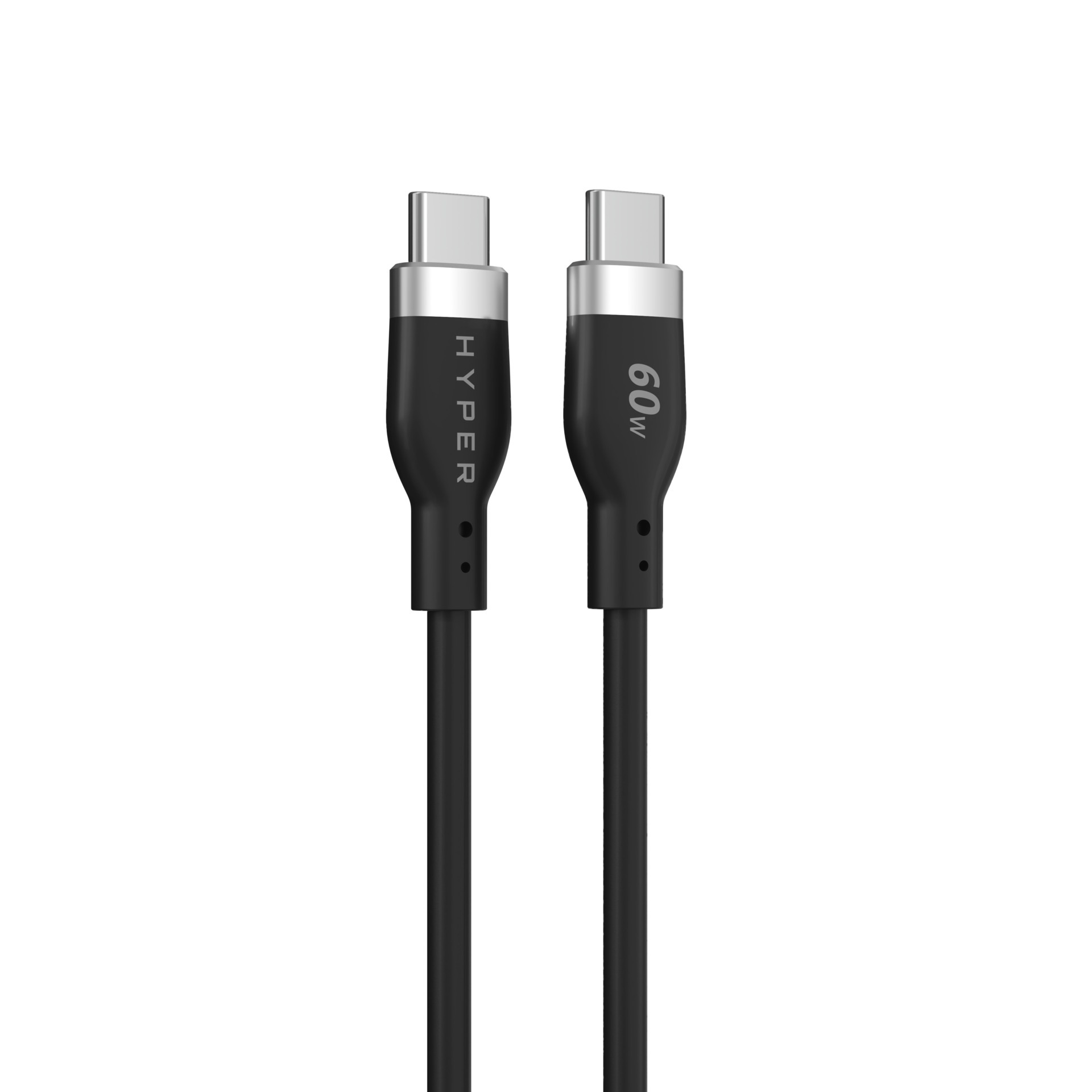Targus USB-Kabel »USB-C Silicon Charging Cable mit USB PD«, USB-C-USB-C, 150 cm, unterstützt USB Power Delivery