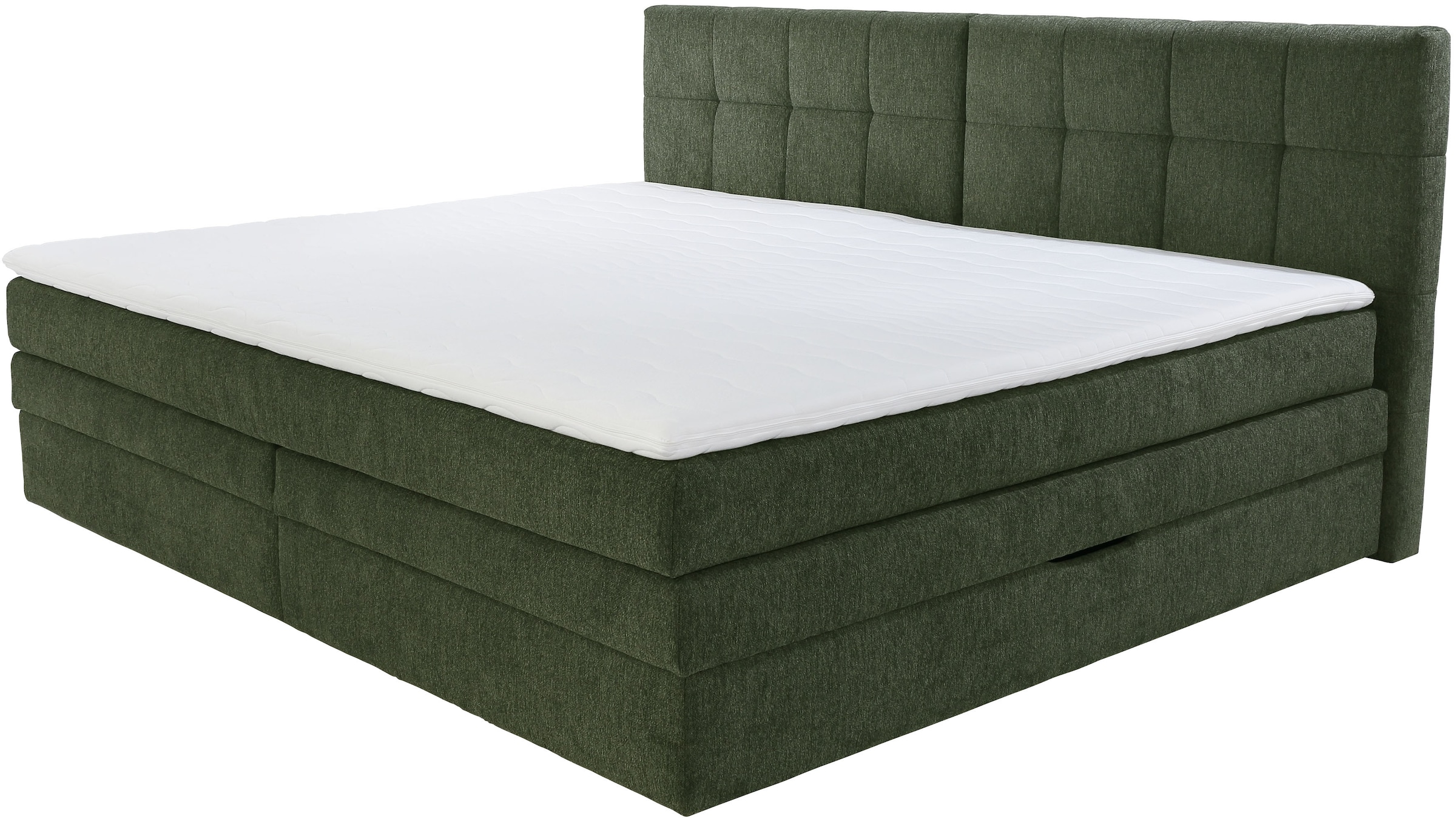 Jockenhöfer Gruppe Boxspringbett »Casa Grande in der Breite 240cm, Familienbett mit Bettkasten (1.000 L)« 7-Zonen-TTFK-Matratze, KS-Topper, verschiedene Härtegrade wählbar