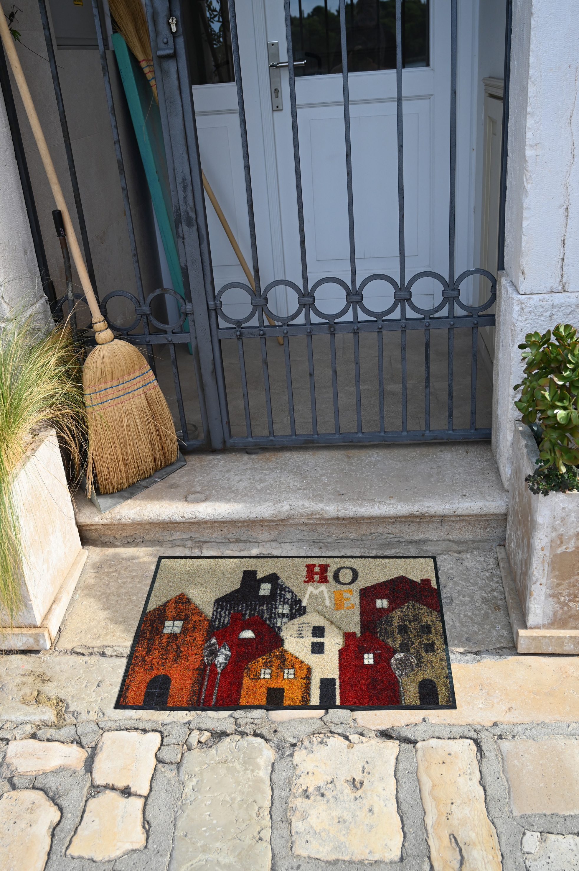 wash+dry by Kleen-Tex Fußmatte »Home Stories« rechteckig 7 mm Höhe
