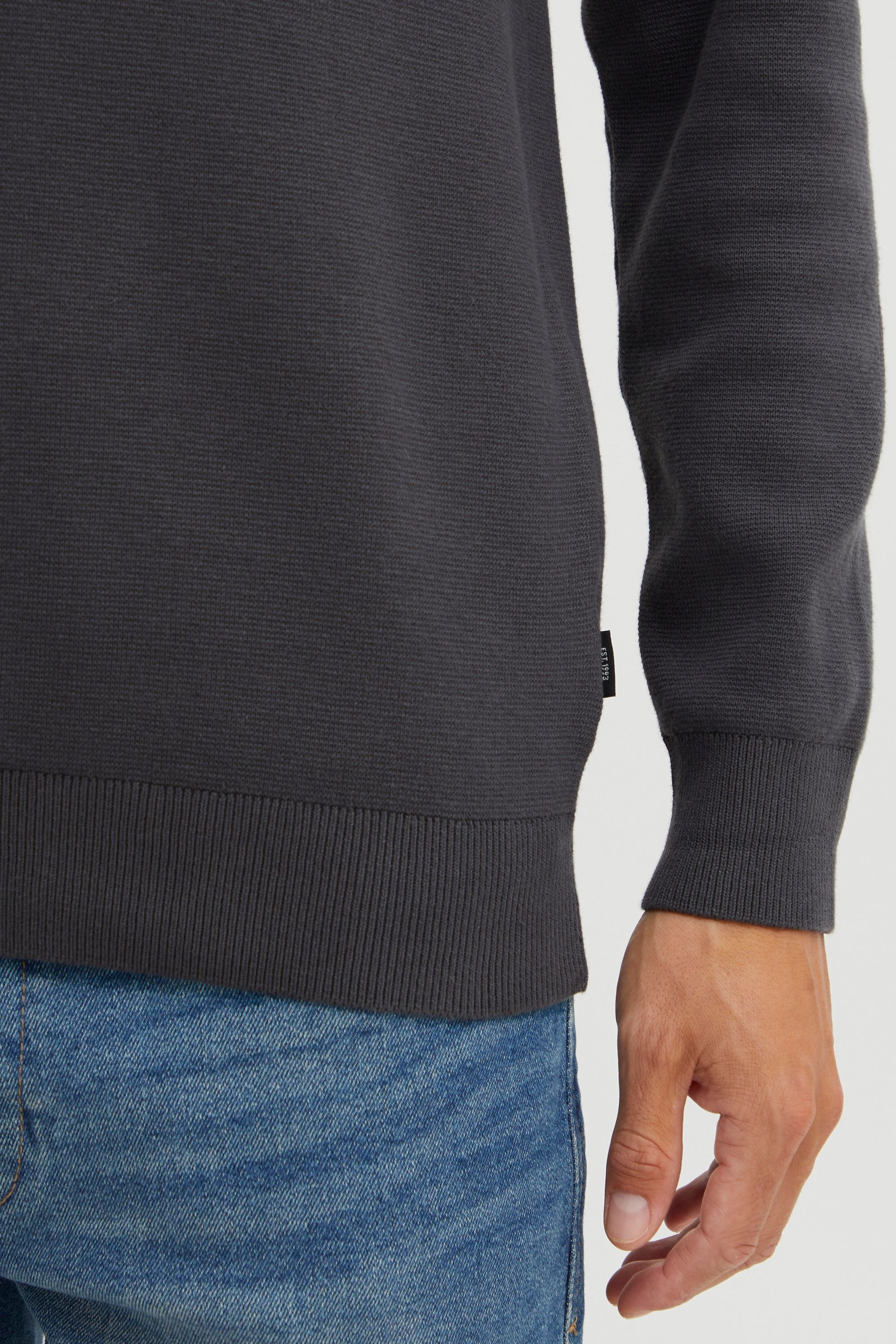 Indicode Strickfleece-Pullover »Strickpullover IDMatho«