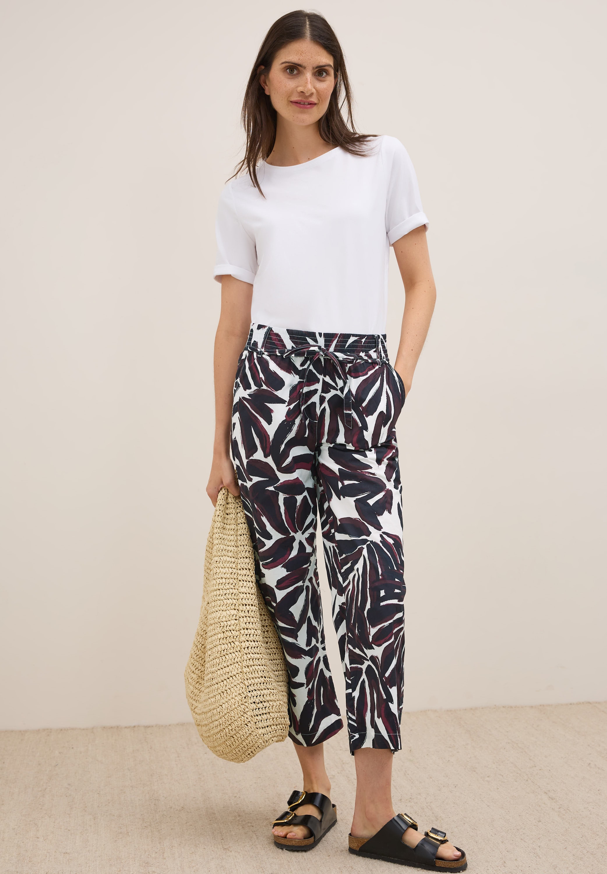 Cecil Stoffhose »Style NEELE«, mit grafischem Muster
