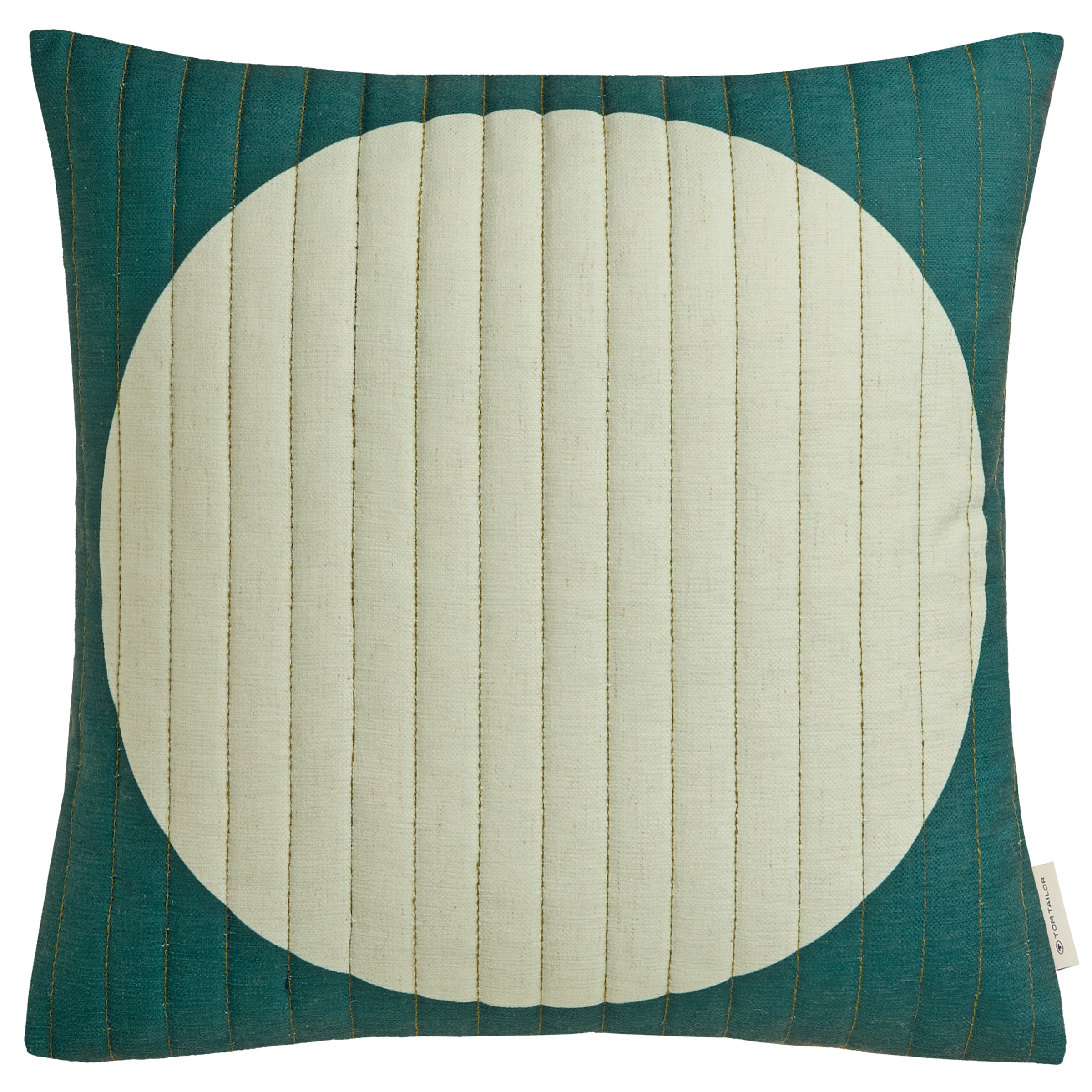 TOM TAILOR HOME Dekokissen »Circle« mit graphischen Steppungen