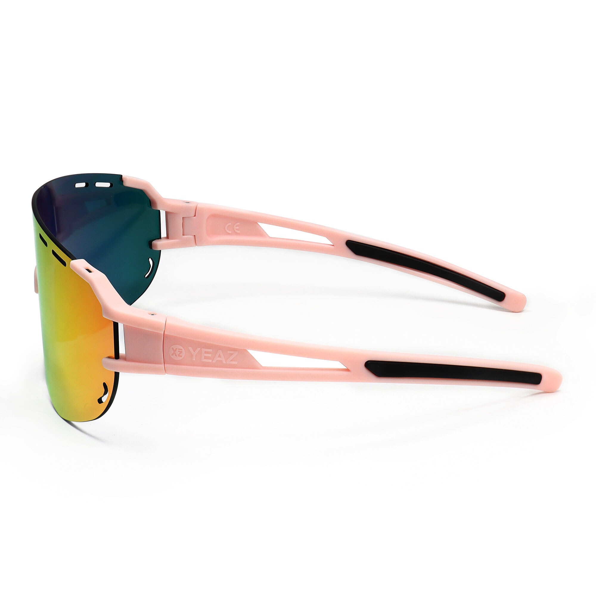 YEAZ Sonnenbrille »Sport-Sonnenbrille weiß/blau SUNGLOW«