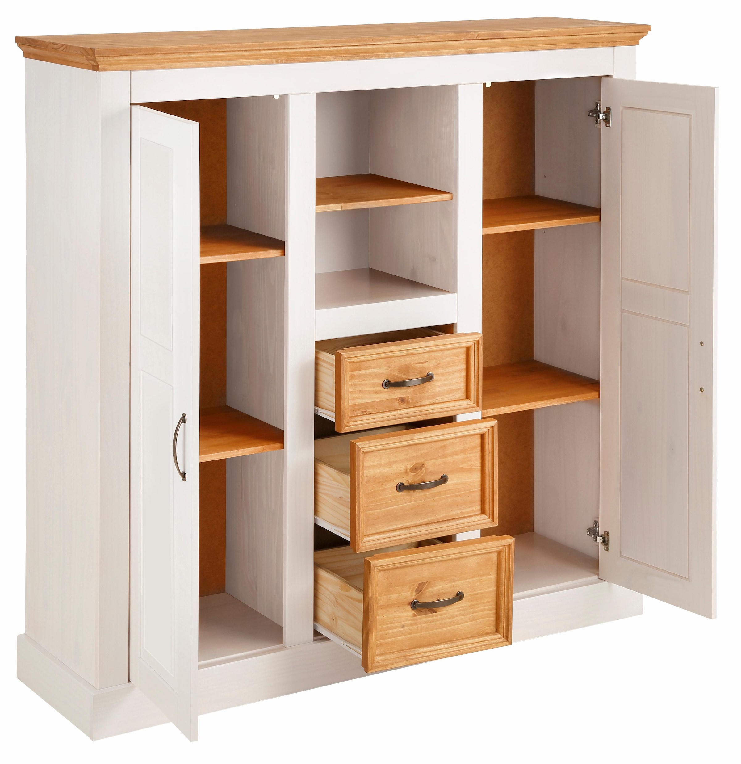 Home affaire Highboard »Selma«, Stauraumschrank, Breite 130 cm