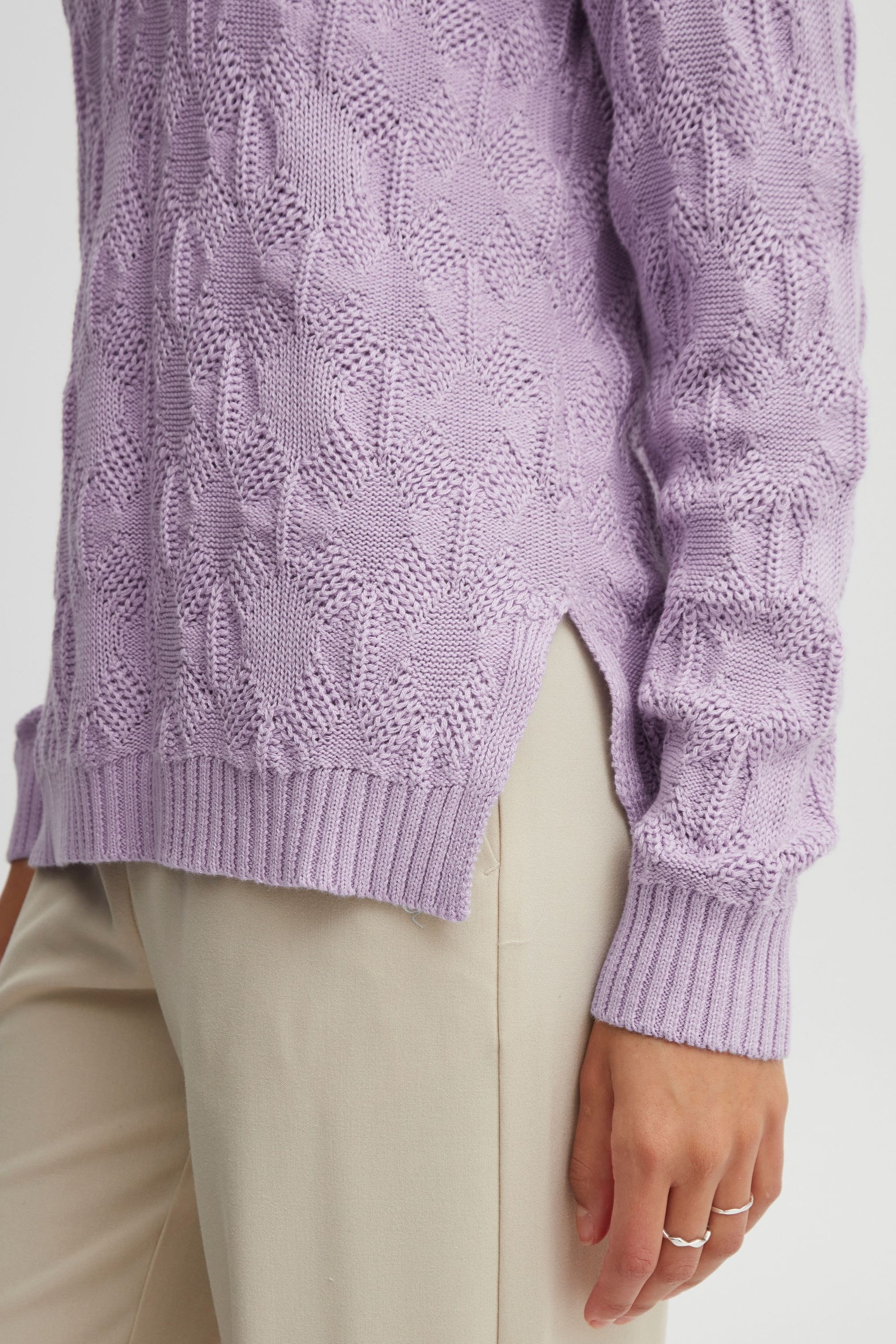 b.young Strickfleece-Pullover »Strickpullover BYMilja«