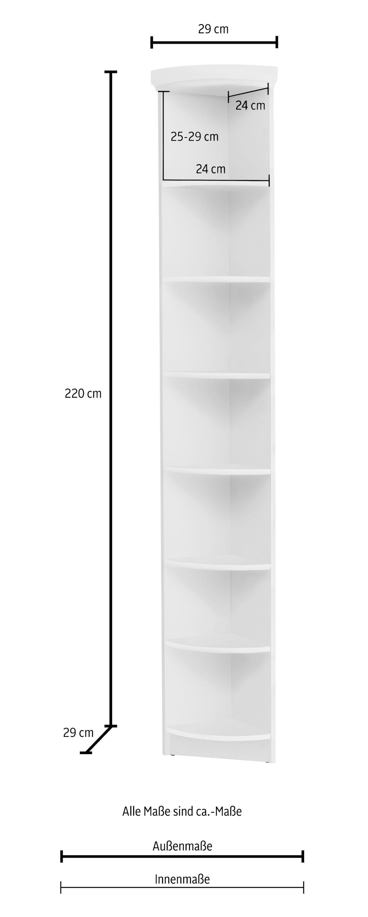 Home affaire Anbauregal »Soeren«, aus massiver Kiefer, Höhe 220 cm, Tiefe  29 cm auf Raten kaufen