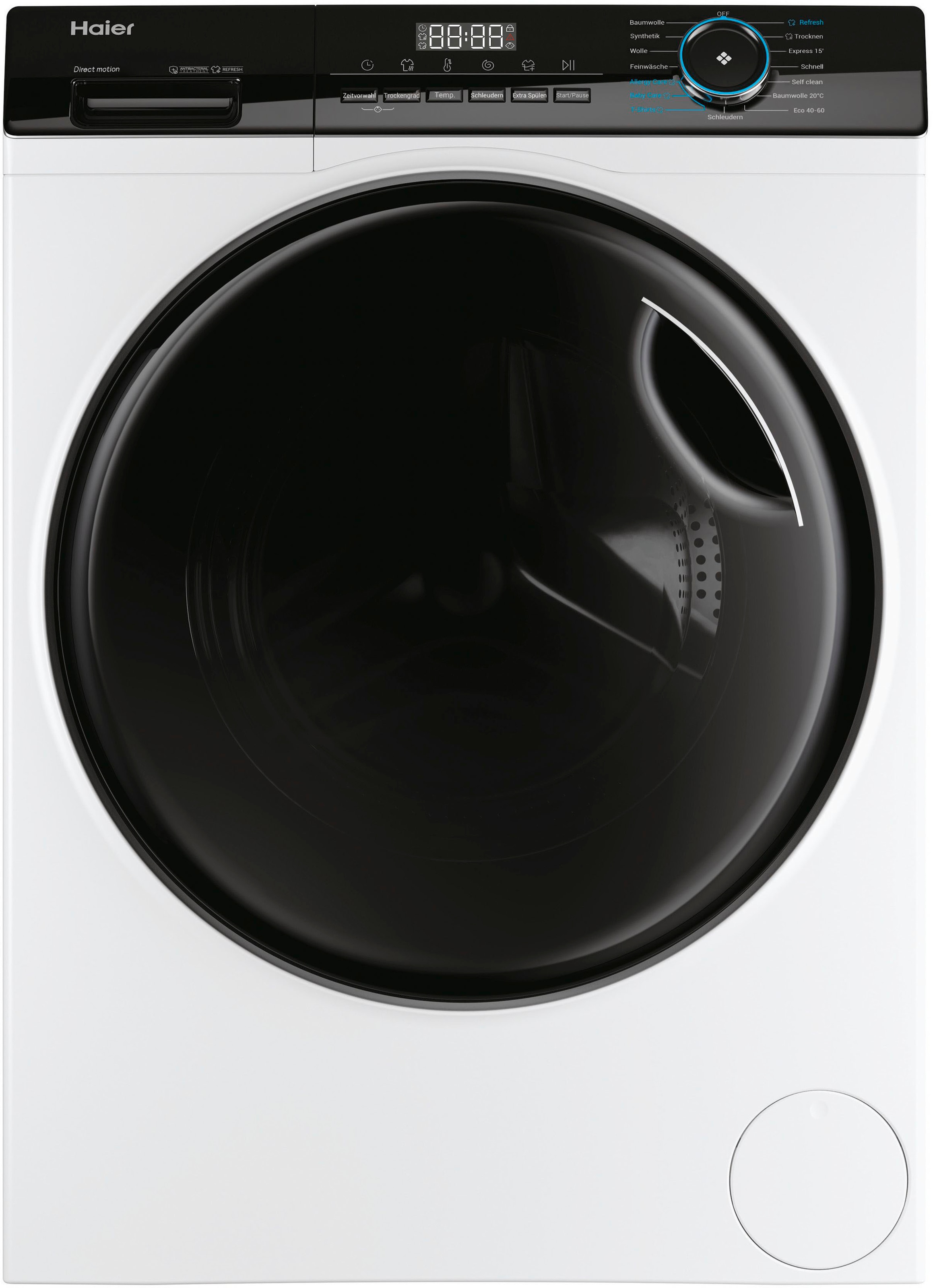 Haier Waschtrockner »HWD80-B14939«, I-PRO SERIE 3, Refresh Dampf-Funktion