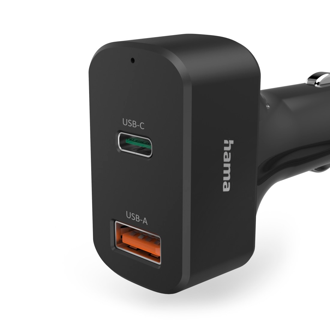 Hama Notebook-Netzteil »Universal USB-C Kfz Notebook Netzteil schwarz, 5-20 V Eingangsspannung«