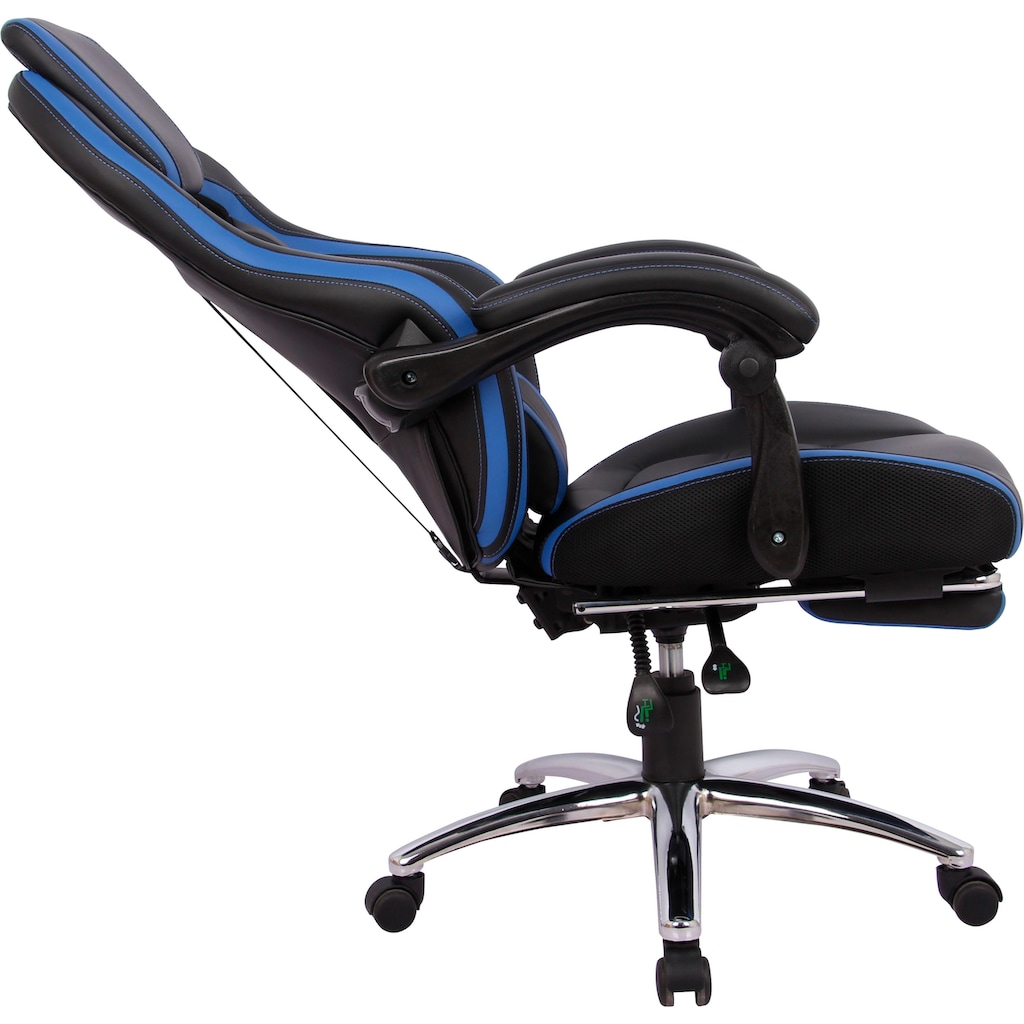 INOSIGN Gaming-Stuhl »Sprinta 1, Chefsessel mit ausziehbarer Fußstütze,«, Kunstleder