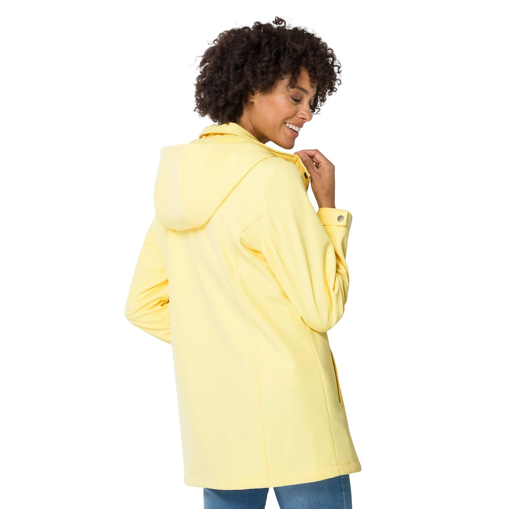 Classic Basics Softshelljacke, mit Kapuze