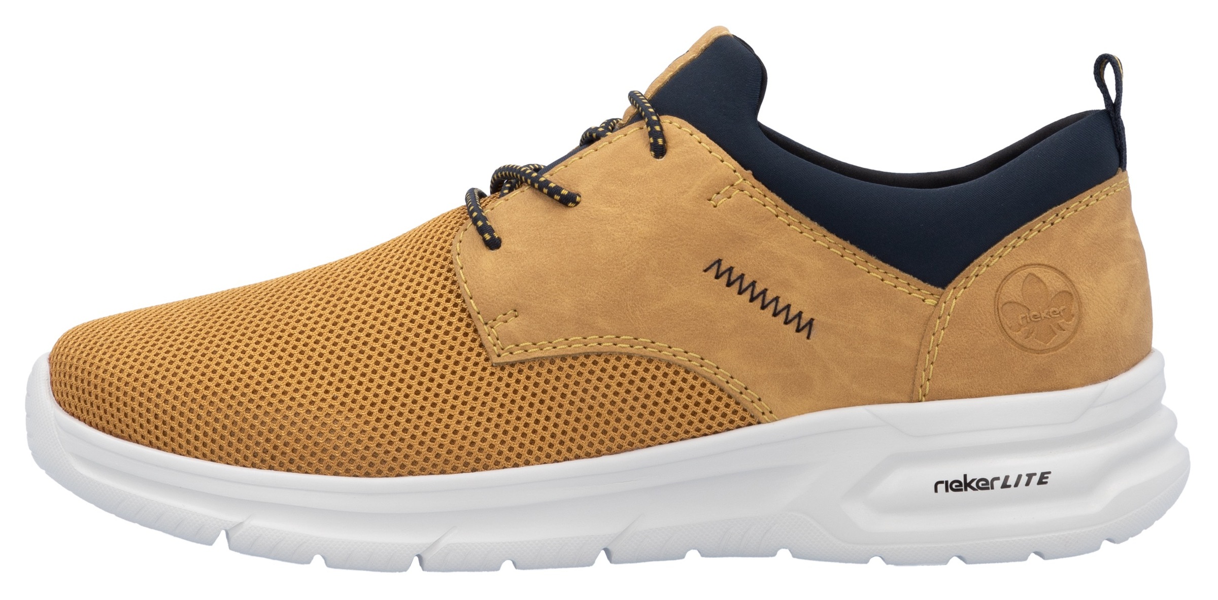 Rieker Slip-On Sneaker, Schlupfschuh, Halbschuh, Freizeitschuh mit Rieker LITE-Sohle