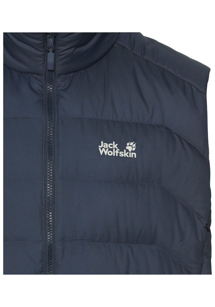 Jack Wolfskin Daunenweste »WILD PASS DOWN VEST M RDS« Daunenweste, warm, wind- und wasserabweisend