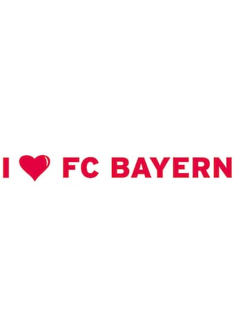 Wall-Art Wandtattoo »I LOVE FC BAYERN«, (1 St.) kaufen