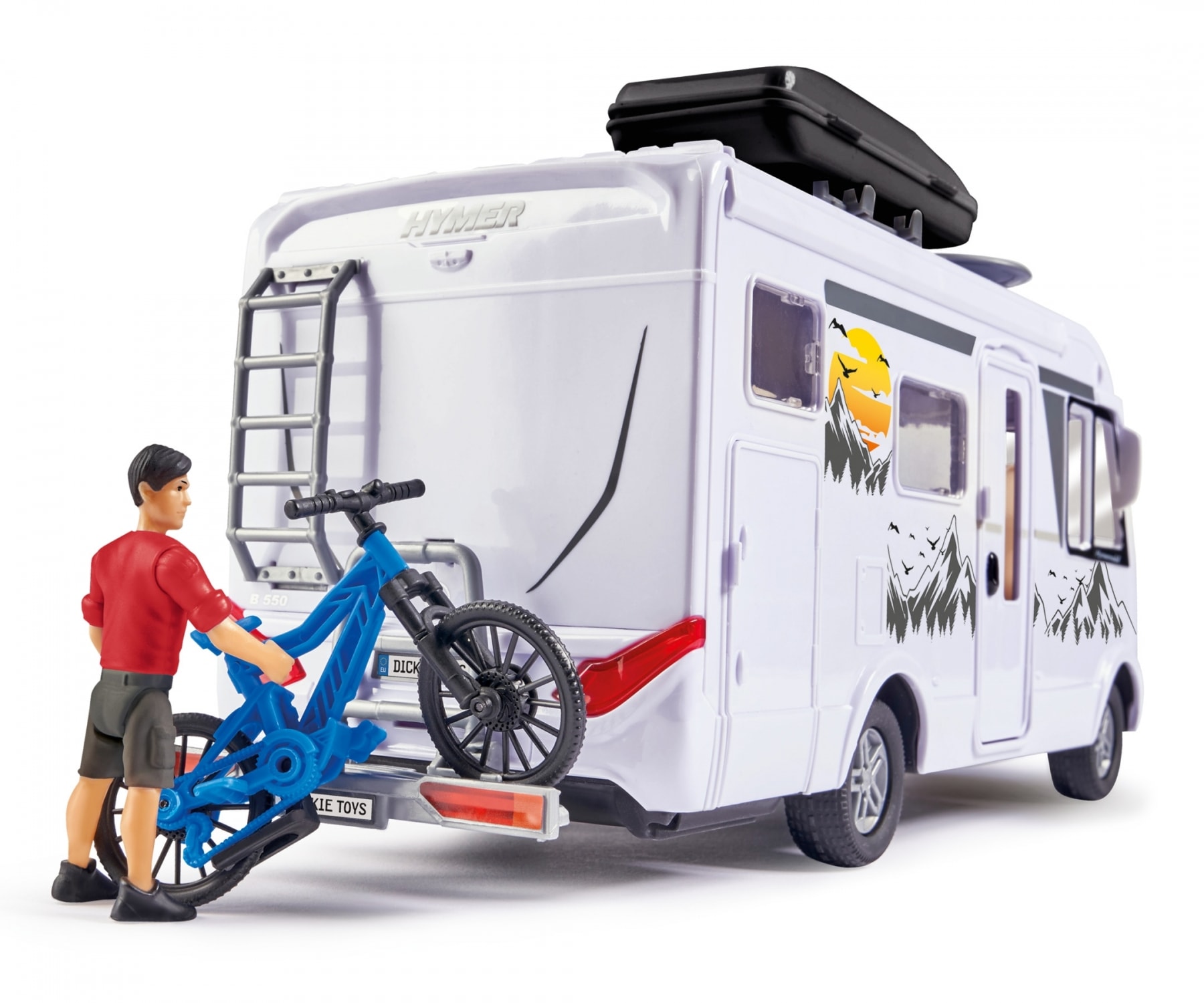 Dickie Toys Spielzeug-Auto »Wohnmobil Camper« mit Licht