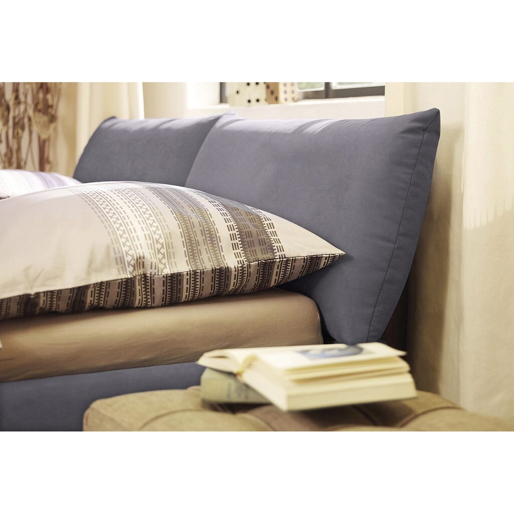 TOM TAILOR Polsterbett »SOFT PILLOW«, Webstoff, ohne Print