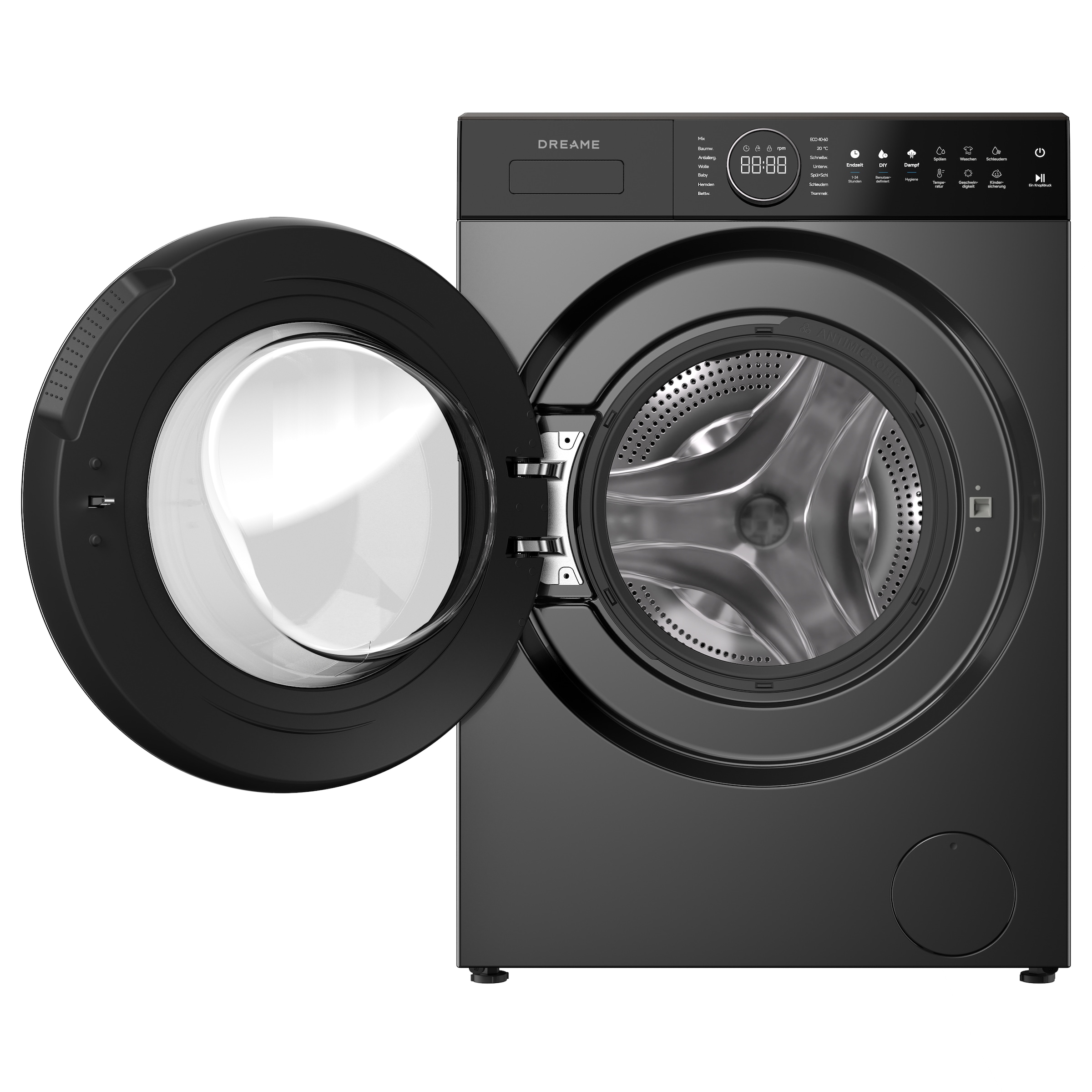 Dreame Waschmaschine »DWF09M70DAEU« 9 kg 1400 U/min Automatikpflege, Hygieneprogramm, Inverter-Motor
