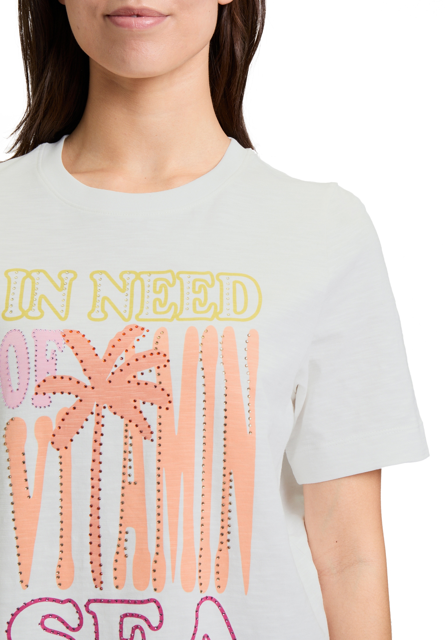 Cartoon Langarmshirt »Printshirt mit Rundhalsausschnitt«