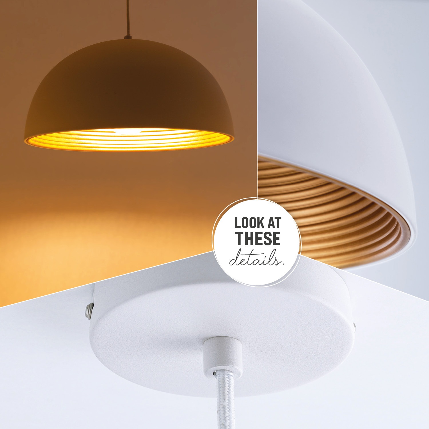 Paco Home Pendelleuchte »SAWYER« E27 Hängelampe Esszimmer Küchenlampe Hängend 1,5m Textilkabel Ã˜40,5cm