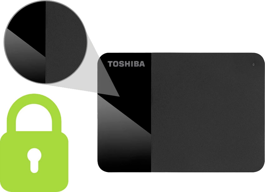 Toshiba externe UNIVERSAL »Canvio 3.2 XXL Zoll, Jahre USB 3 Garantie Anschluss 2,5 ➥ Ready«, | HDD-Festplatte
