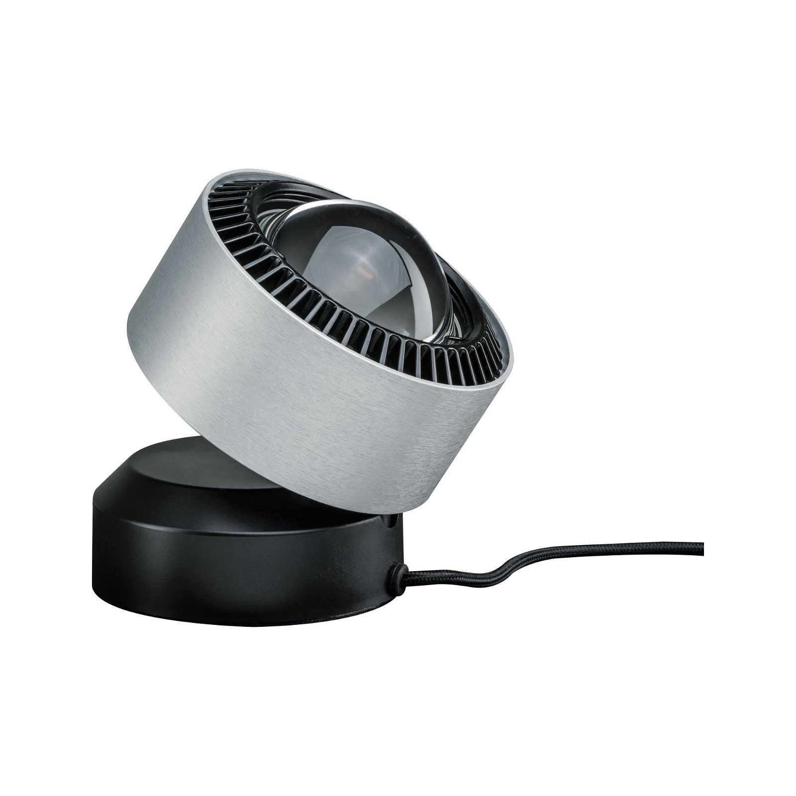 Paulmann LED Tischleuchte »Aldan 1x3,5W Schwarz/Alu gebürstet 230V Aluminium«, 1 flammig, dimmbar