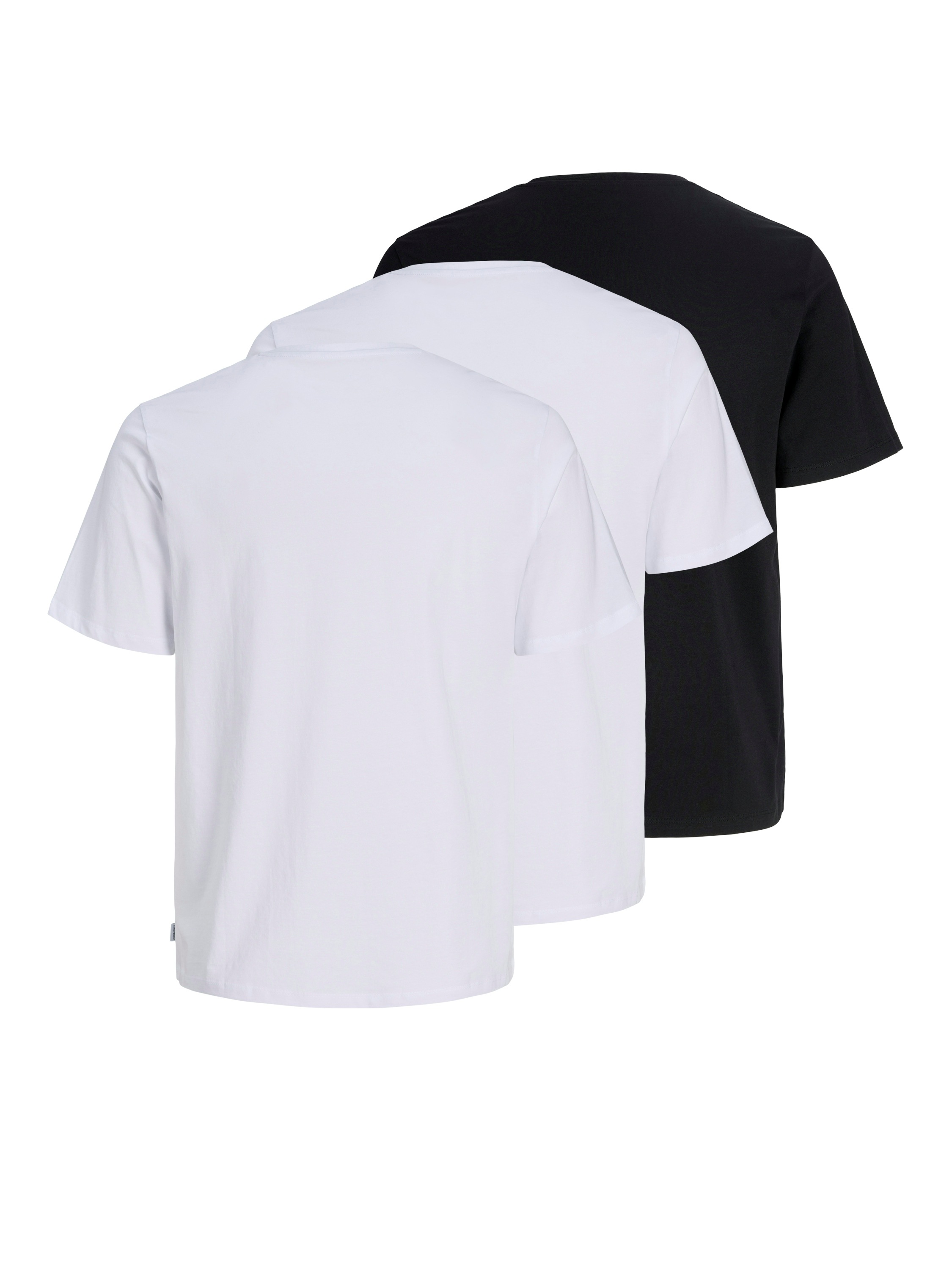 Jack & Jones Rundhalsshirt »JJEORGANIC BASIC TEE SS O-NE 3PK MP NOOS« Packung, 3 Stk.