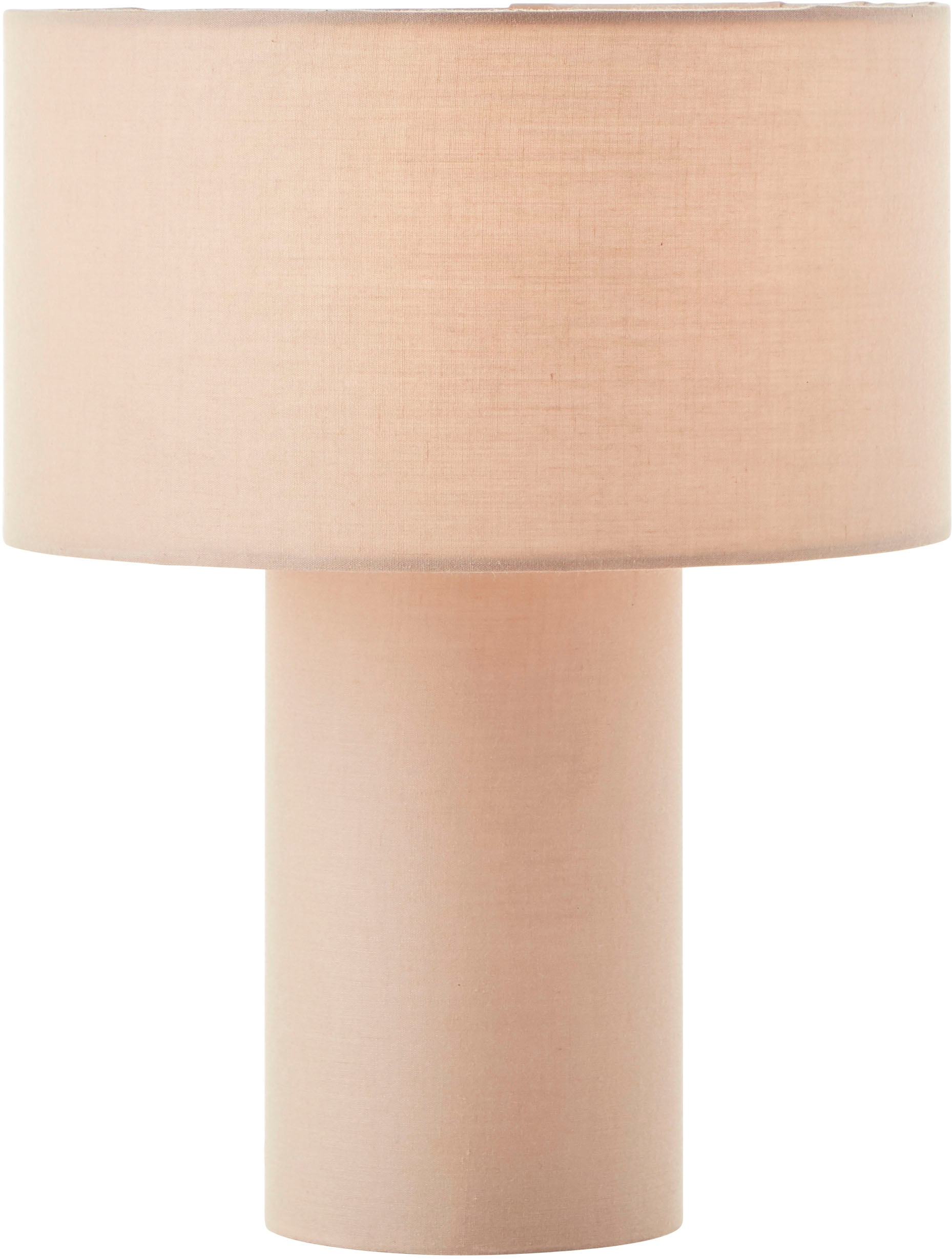 Lüttenhütt Tischleuchte »Alrik - Lampe mit Stoffschirm«, 1 flammig, Höhe 30 cm, Ø 23 cm, E14, Textil, Kinderzimmer; Kinderlampe