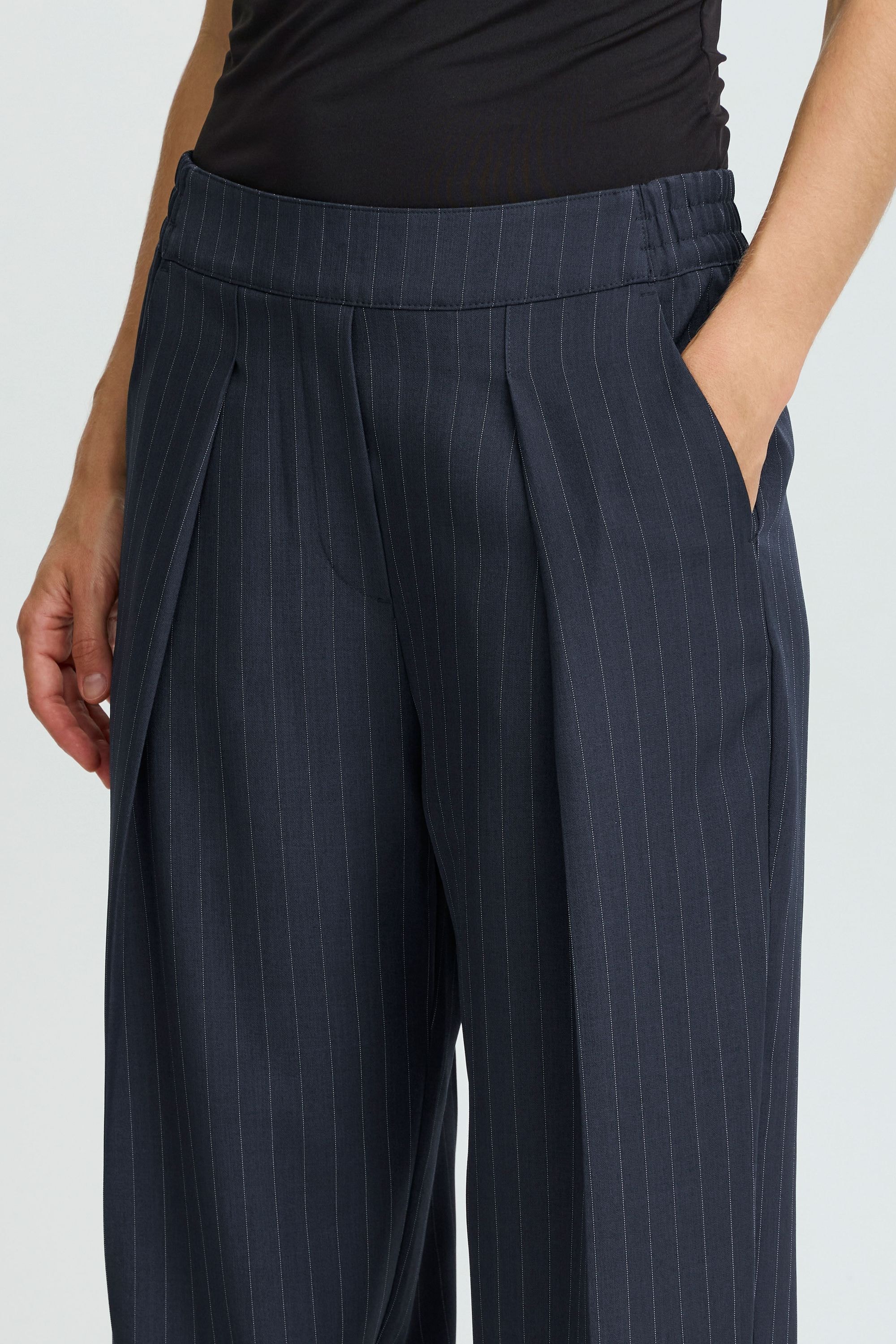 b.young Stoffhose »Stoffhose BYMMMIDDE BARREL PANTS -«