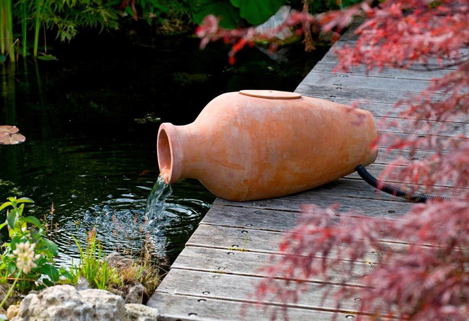 Ubbink Gartenbrunnen »Amphora«, (inkl. Pumpe, Filtermedien und Anschlussmaterial)