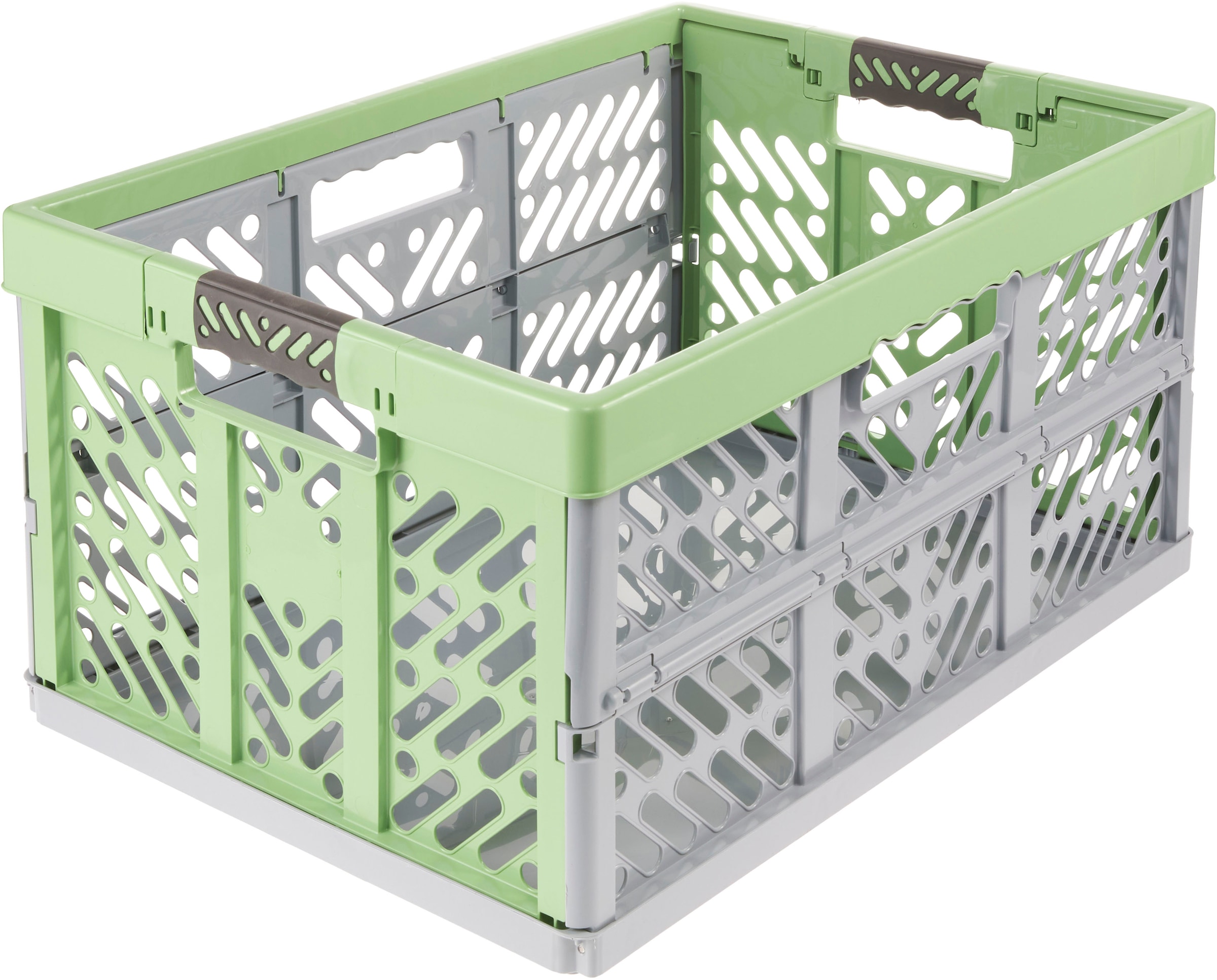 keeeper Klappbox »ben eco, Profi-Klappbox mit Softgriffen, 54 x 37 x 28 cm, 45 l«, (1 tlg.), Soft-Touch-Griffe, zusammenklappbar