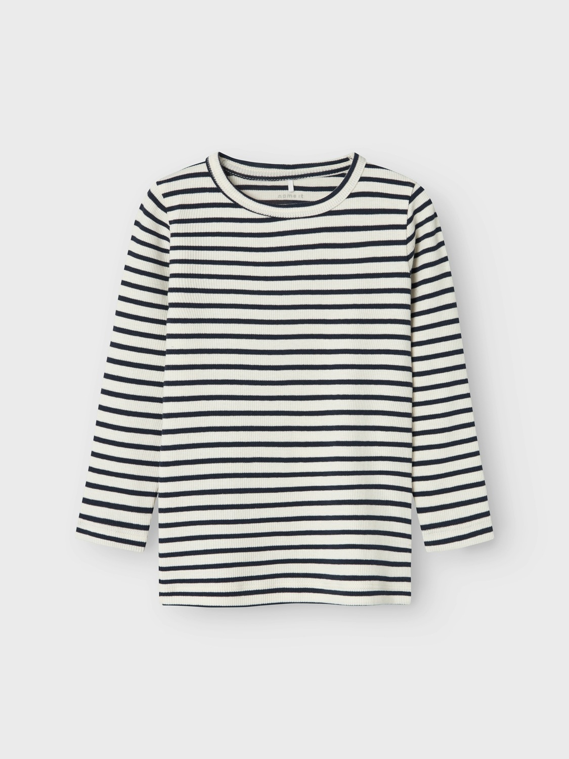 Name It »NMNBANI LS XSL TOP NOOS« Ringel-Look in toller Rippen-Qualität